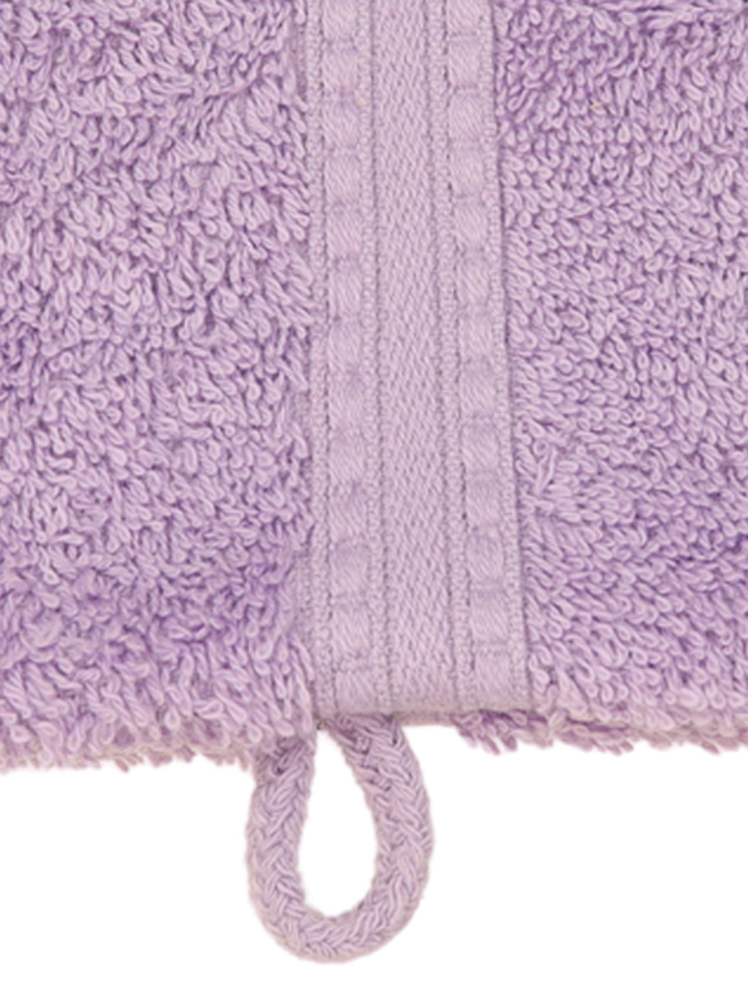 Handtuch Julie cm, 21 Julsen Bio-Baumwolle x (1-St) 15 1-Handtuch-Lavendel-Waschhandschuh