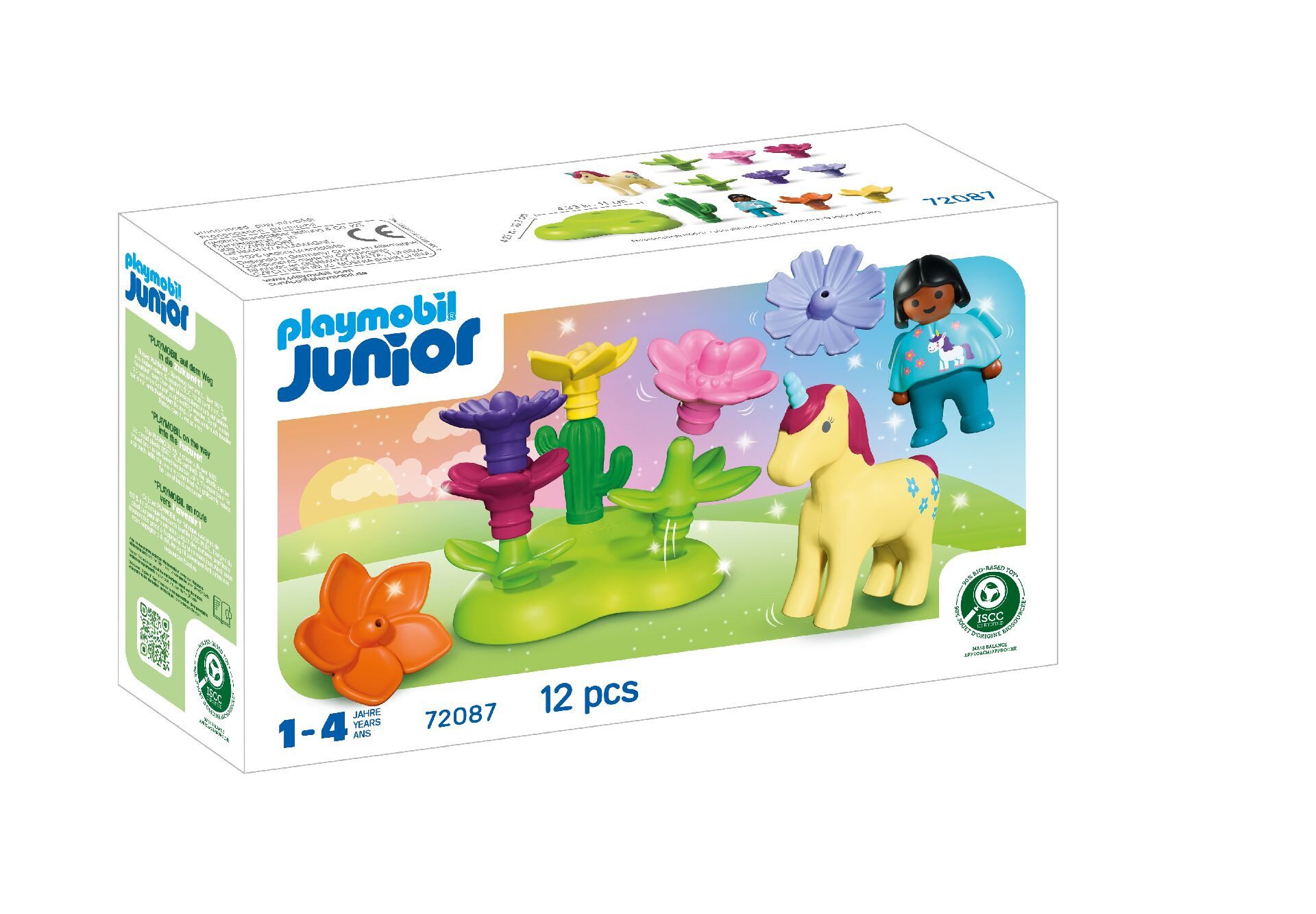Playmobil® Einhorn-Feengarten (72087), JUNIOR Konstruktions-Spielset, Made in Europe