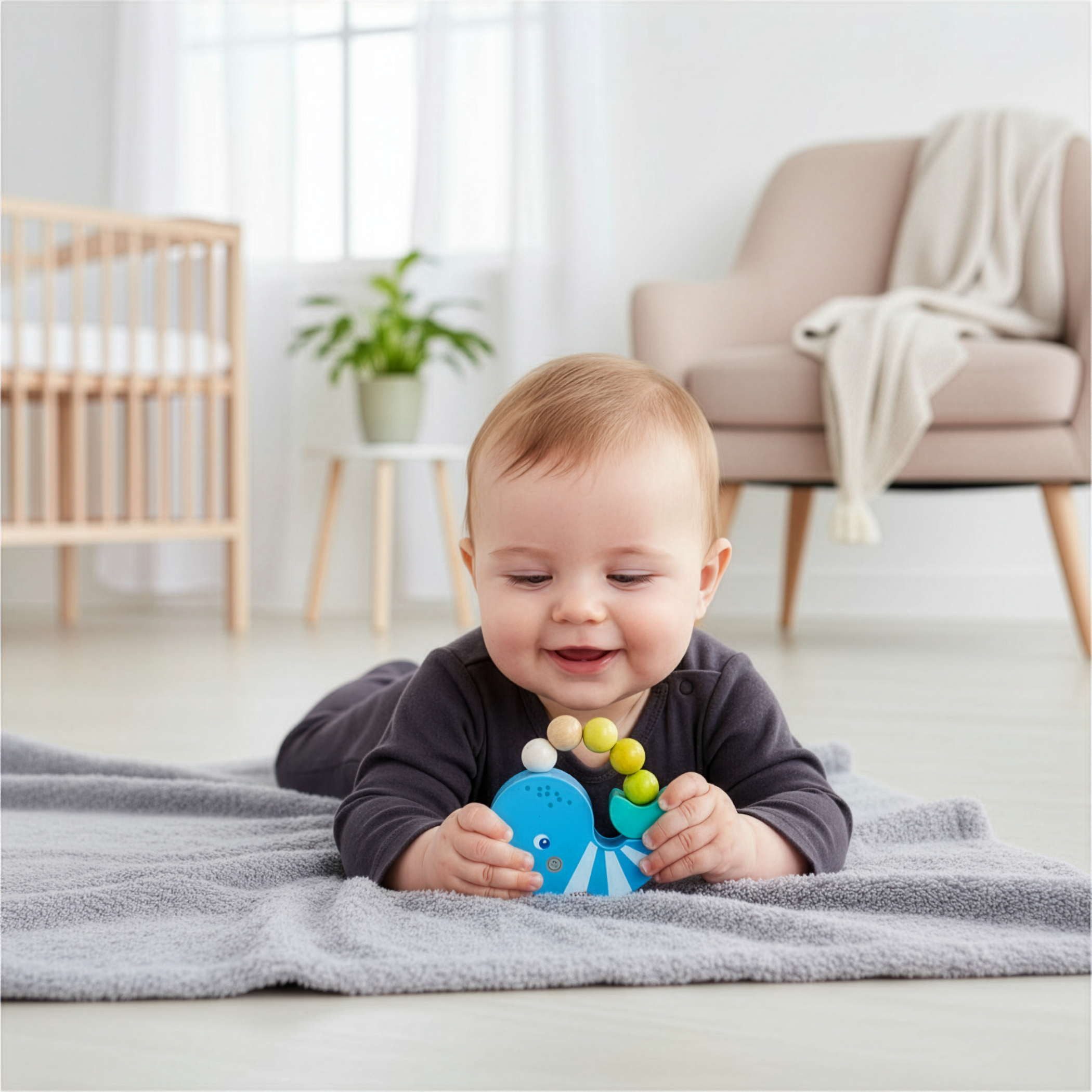 Haba Rassel Babywelt Rasselgreifling Wal 2013799001