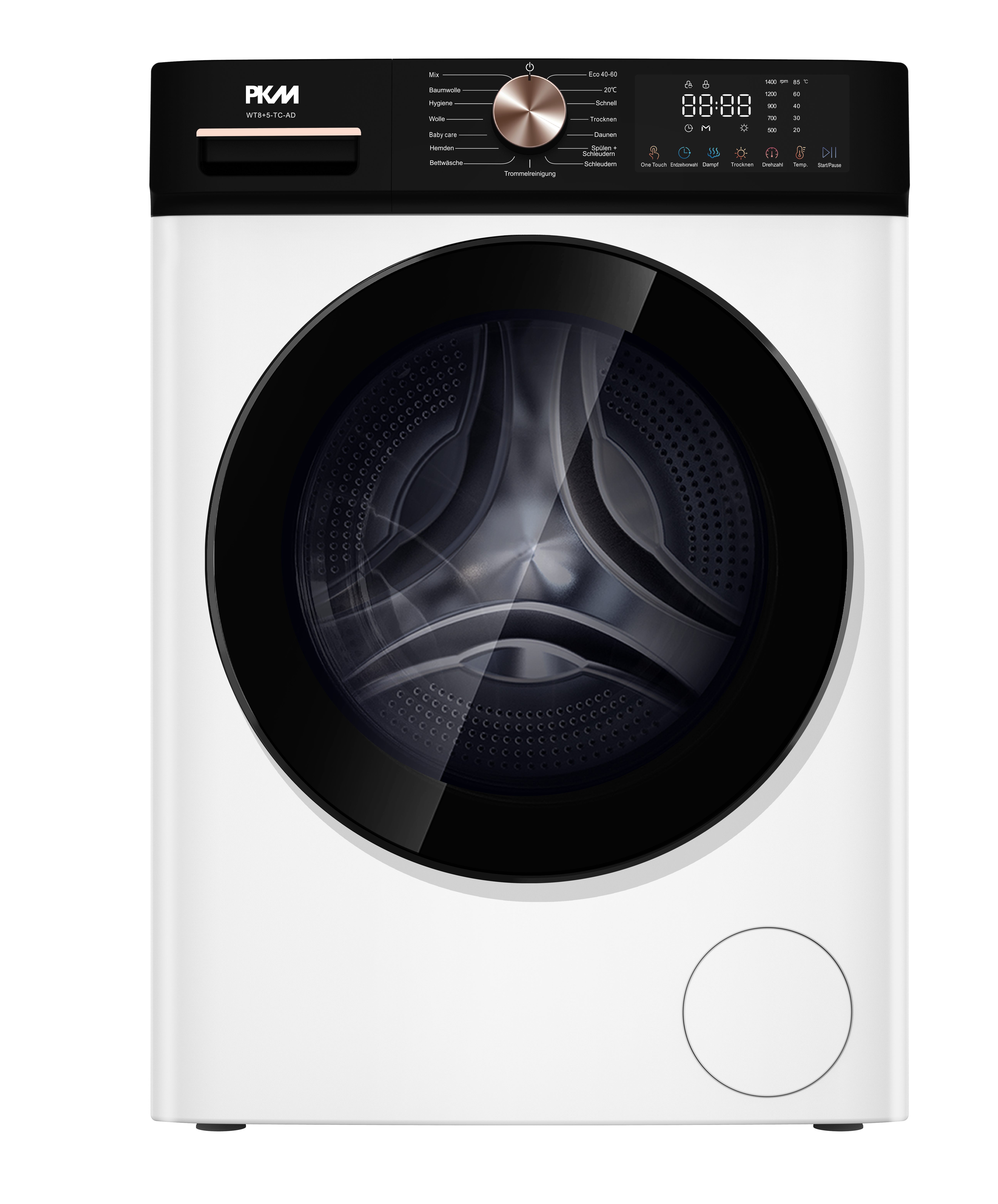 PKM Waschtrockner WT8+5-TC-AD, 8 kg, 5 kg