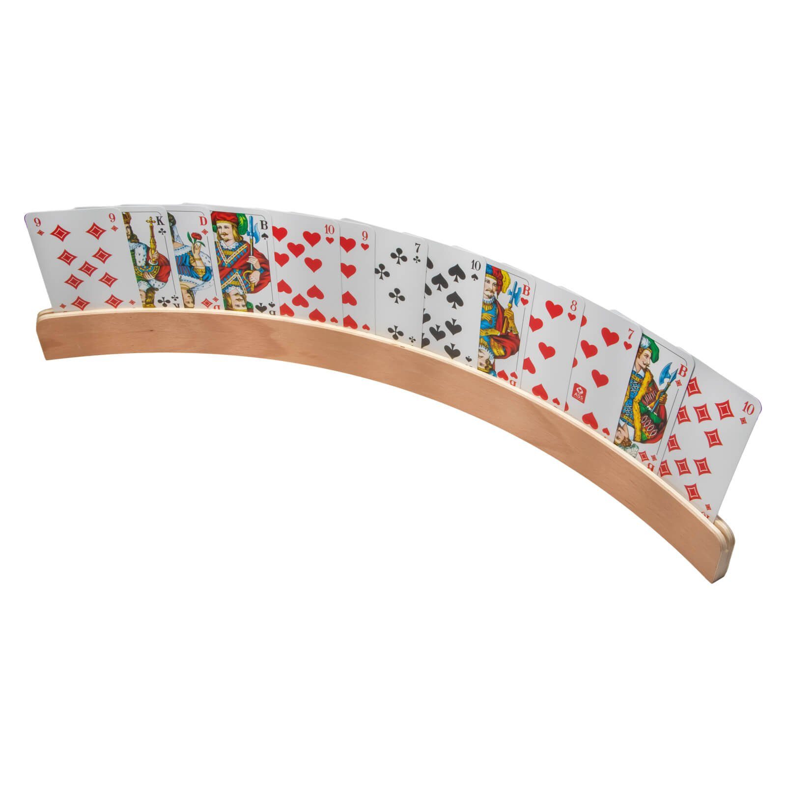 Otto Simon Spiel Spielkartenhalter aus Holz Kartenhalter, Gesellschaftsspiel, für Kartenspiel
