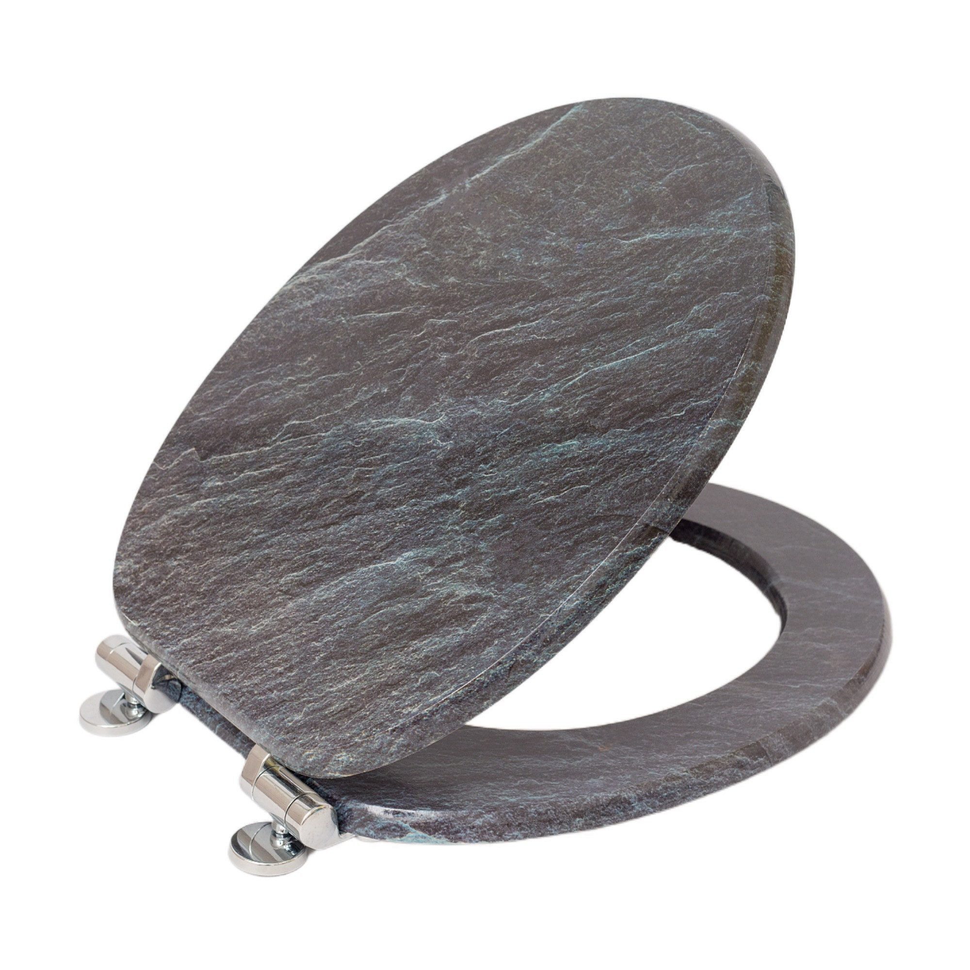 SINOBATH WC-Sitz Toilettensitz mit MDF-Holzkern & günstig online kaufen