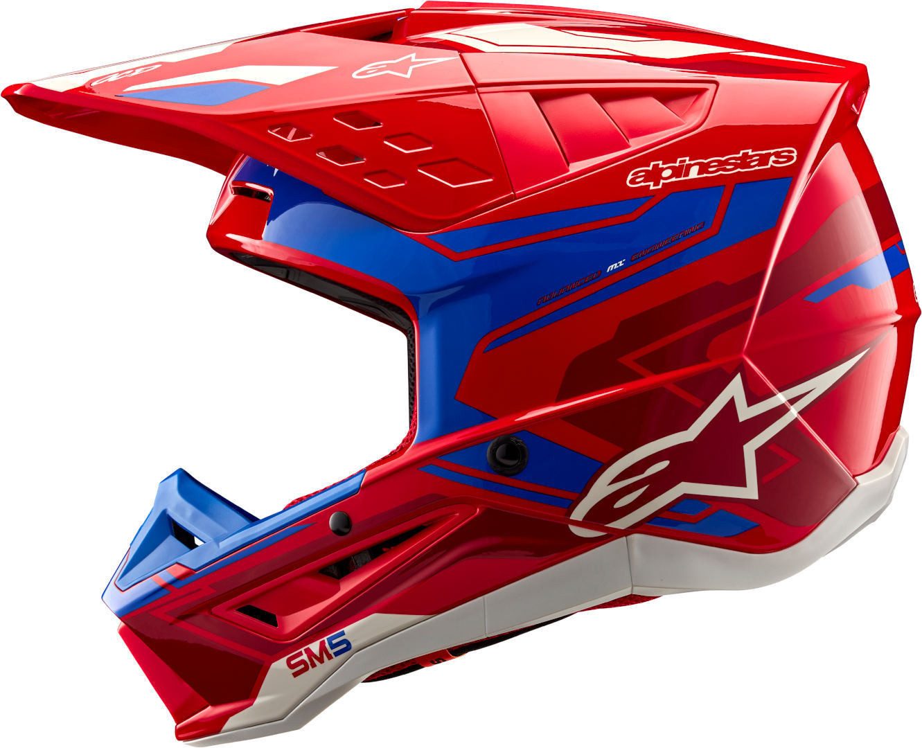 Alpinestars Motocrosshelm S-M5 Action 2 2024 Motocross Helm