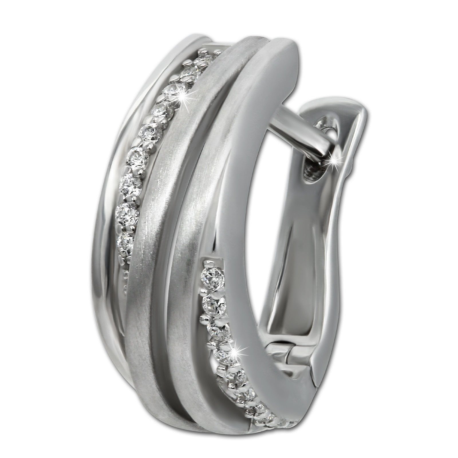 SilberDream Paar Creolen SilberDream Damen Ohrringe Silber (Creolen), Damen günstig online kaufen