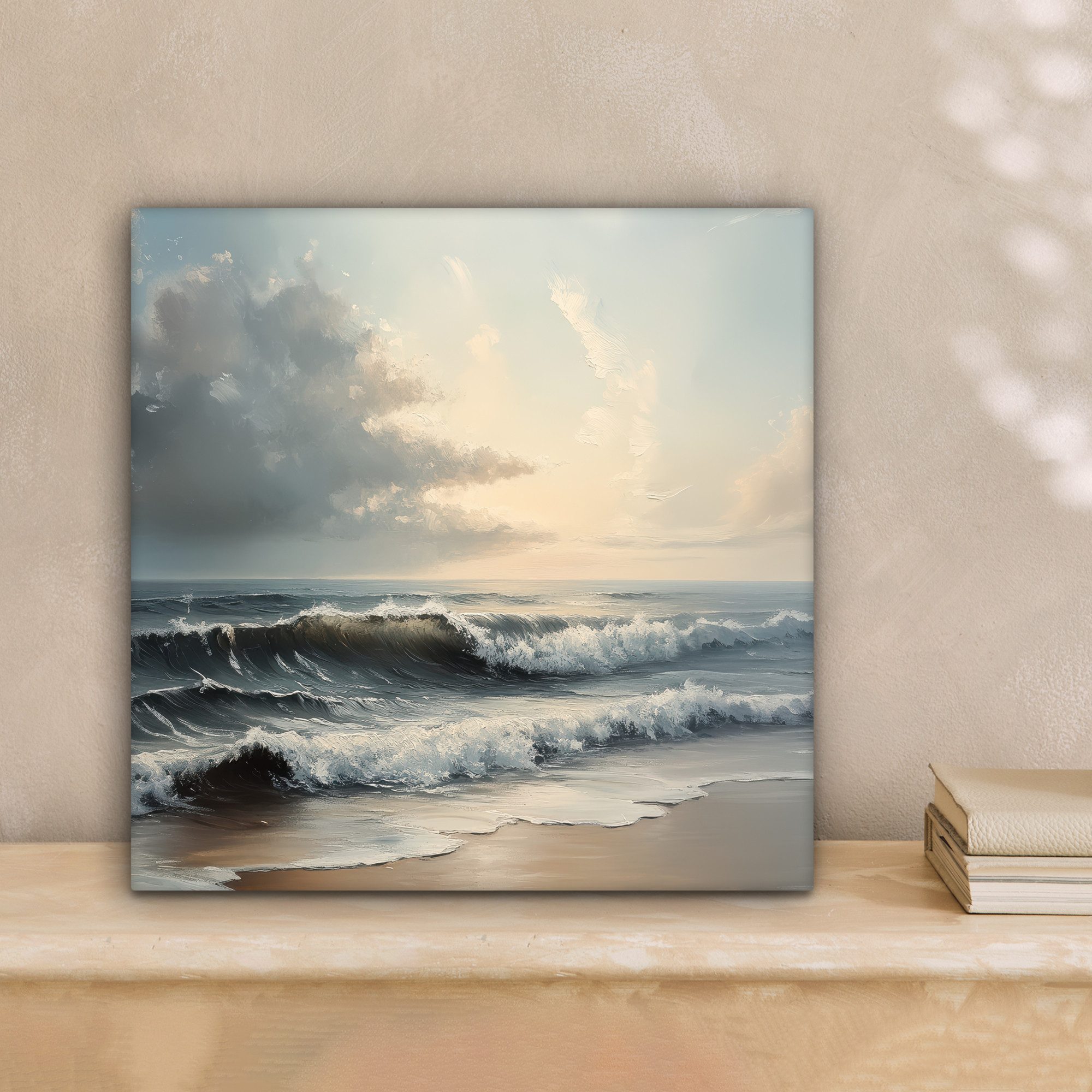 OneMillionCanvasses® Leinwandbild Strand - Meer - Sonnenuntergang, Fotodruc günstig online kaufen