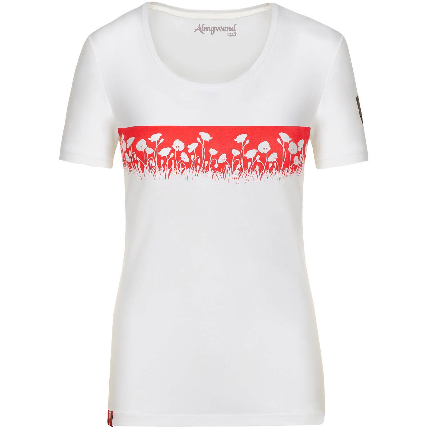 Almgwand T-Shirt T-Shirt Breitenalm Weiß | T-Shirts