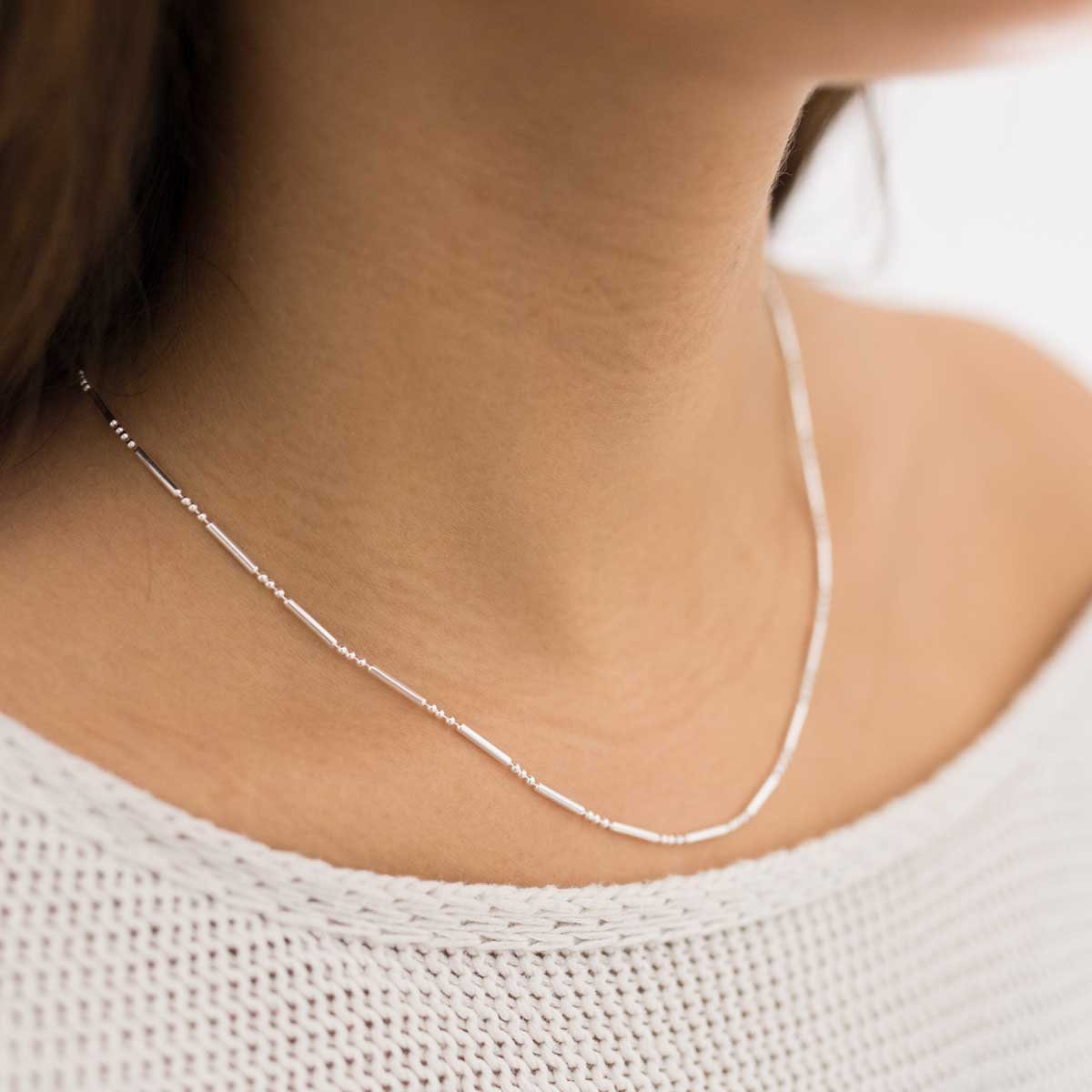 Materia Silberkette Damen Silber Kugelkette 2mm günstig online kaufen