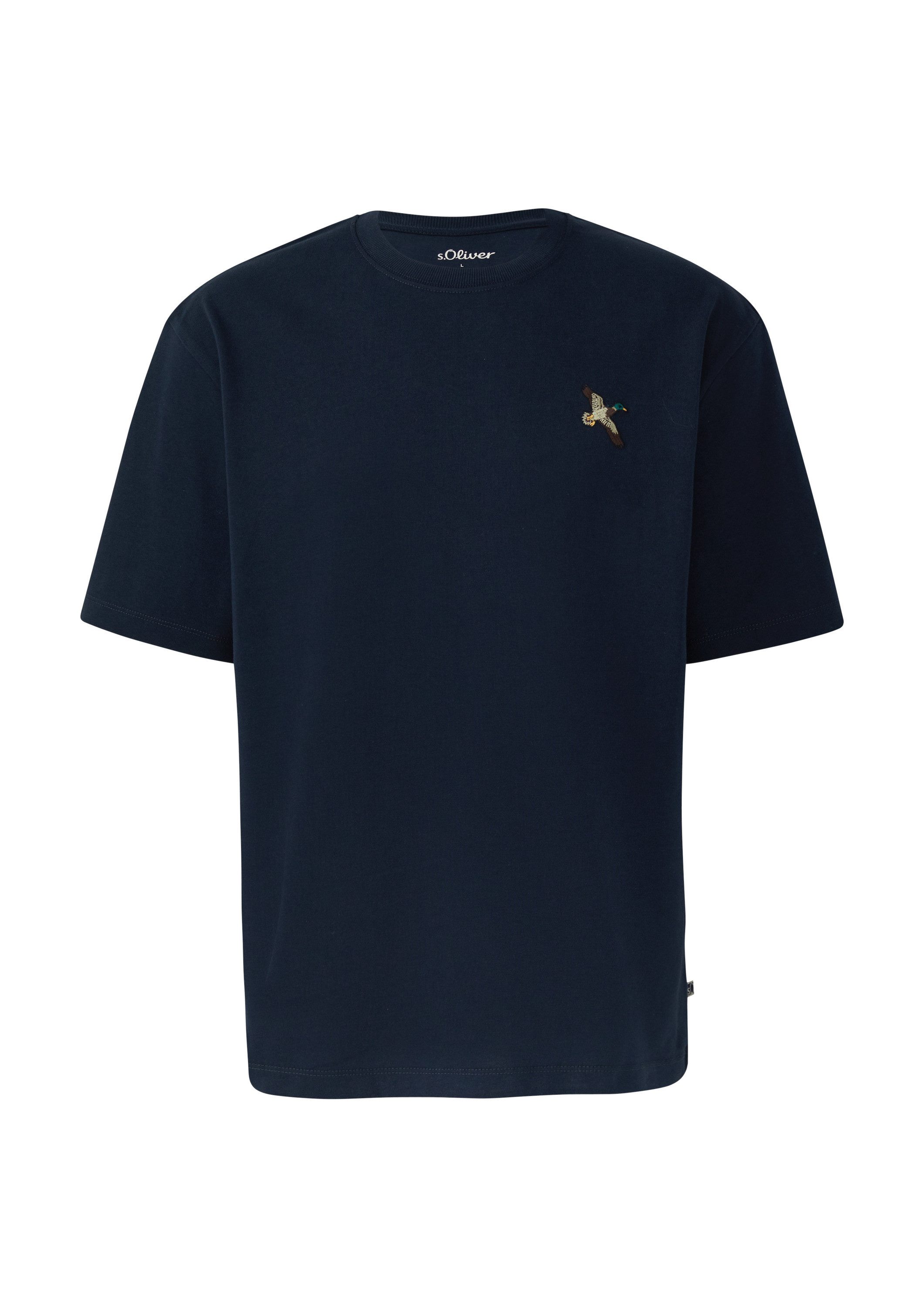 s.Oliver Kurzarmshirt T-Shirt (1-tlg) günstig online kaufen
