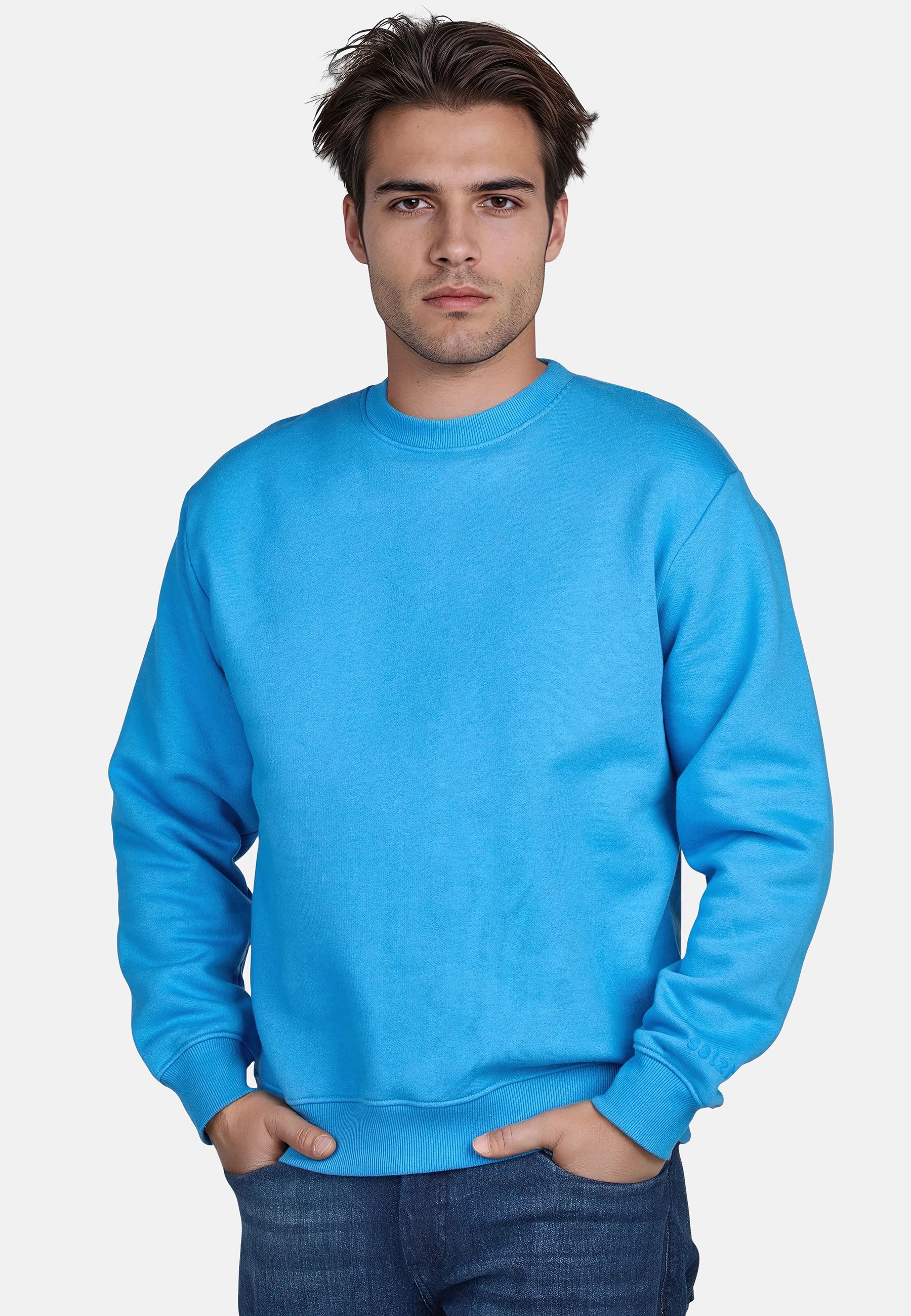 salzhaut Sweatshirt FLOOT Herren normale Passform salzhaut Pullover – bequemer Fit und nordisch klares Design