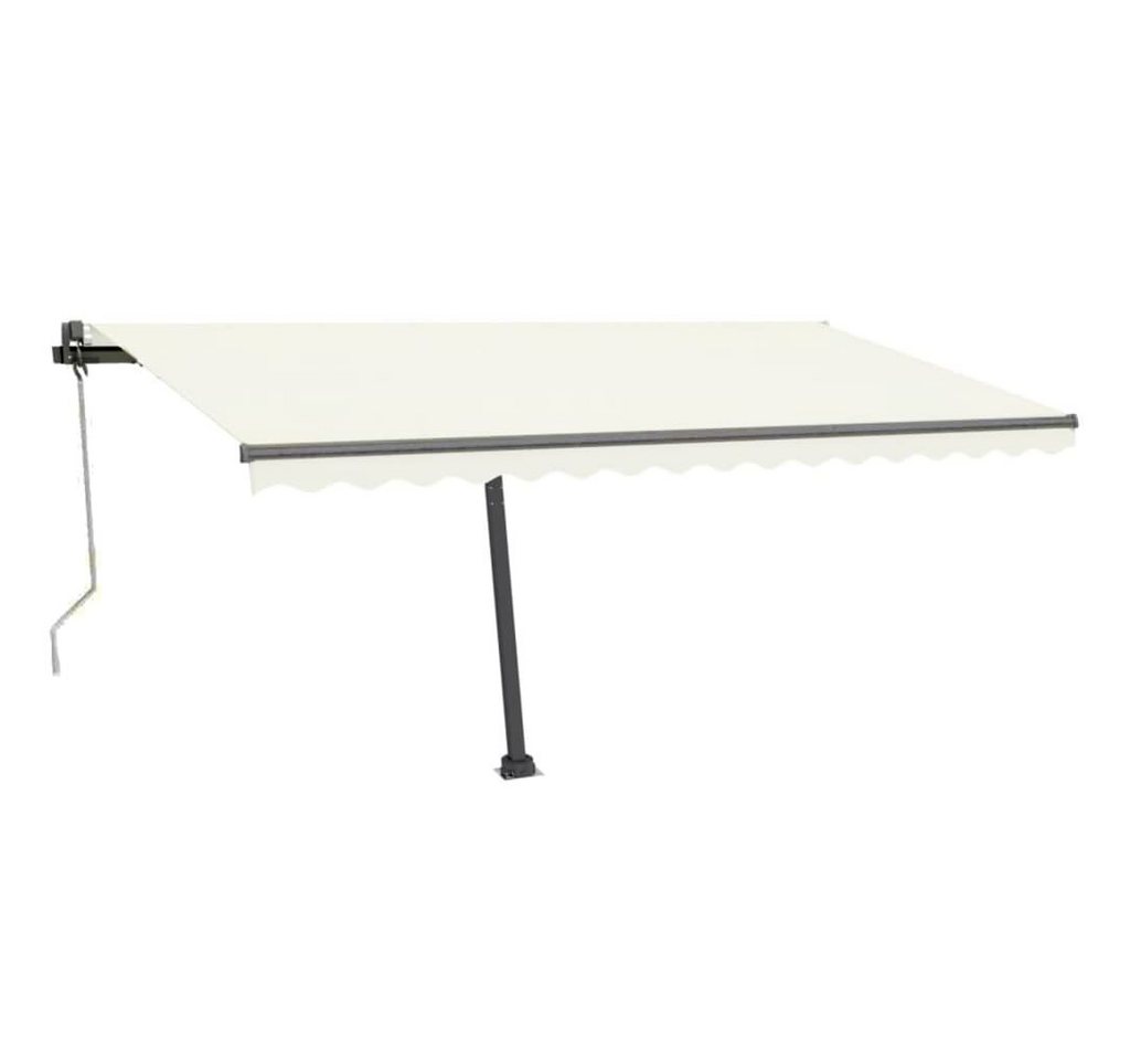 Thumbnail - furnicato Markise Standmarkise Automatisch 400x350 cm Cremeweiß (1-St)