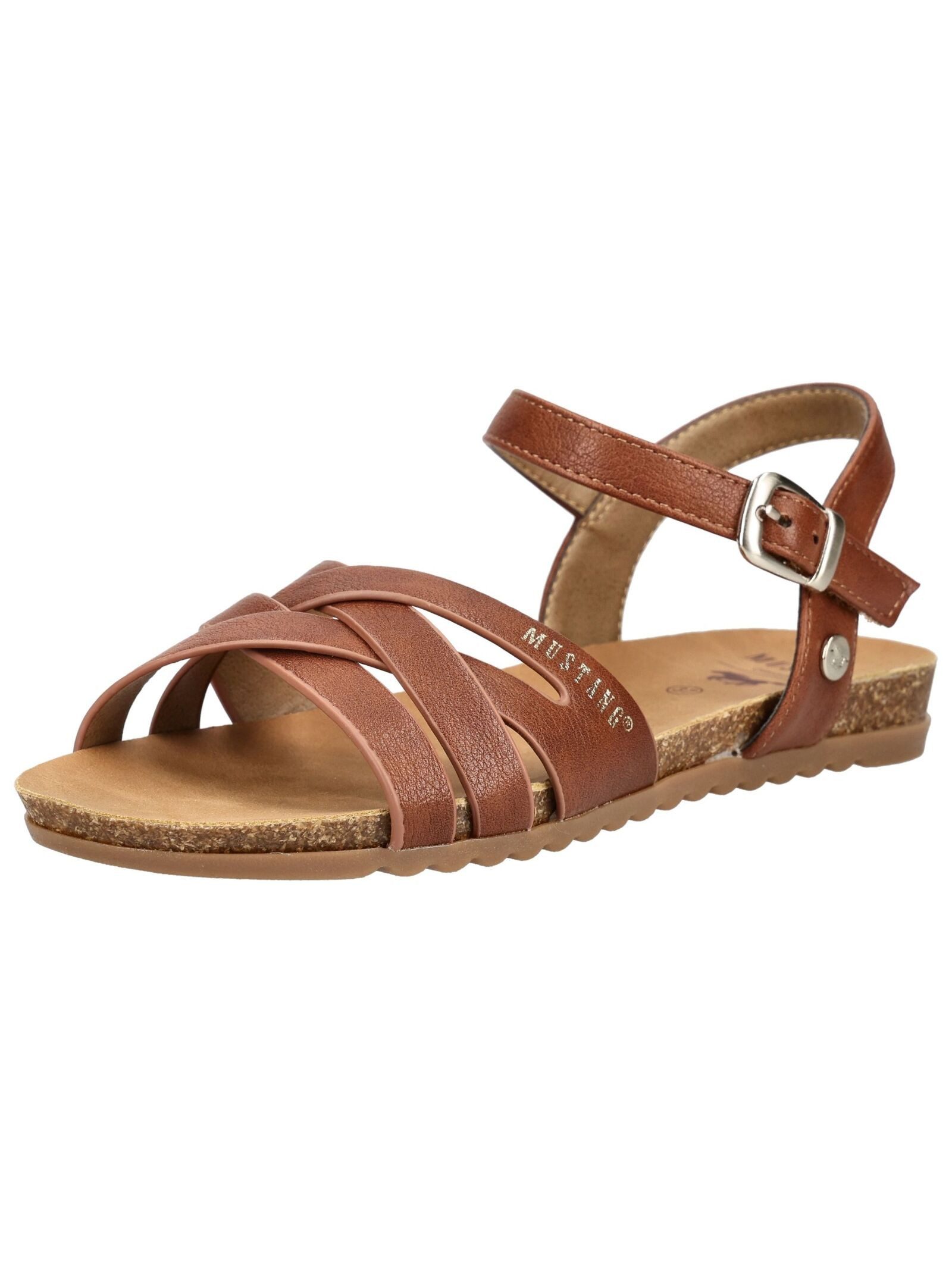 Mustang Shoes Mustang Shoes Sandalen Lederimitat Riemchensandale
