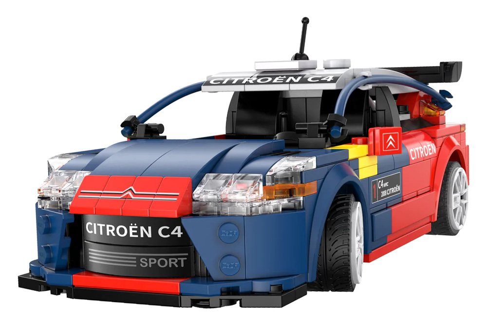 CaDA Citroën C4 WRC Rally Auto 2008 (329 Teile) Konstruktionsspielsteine