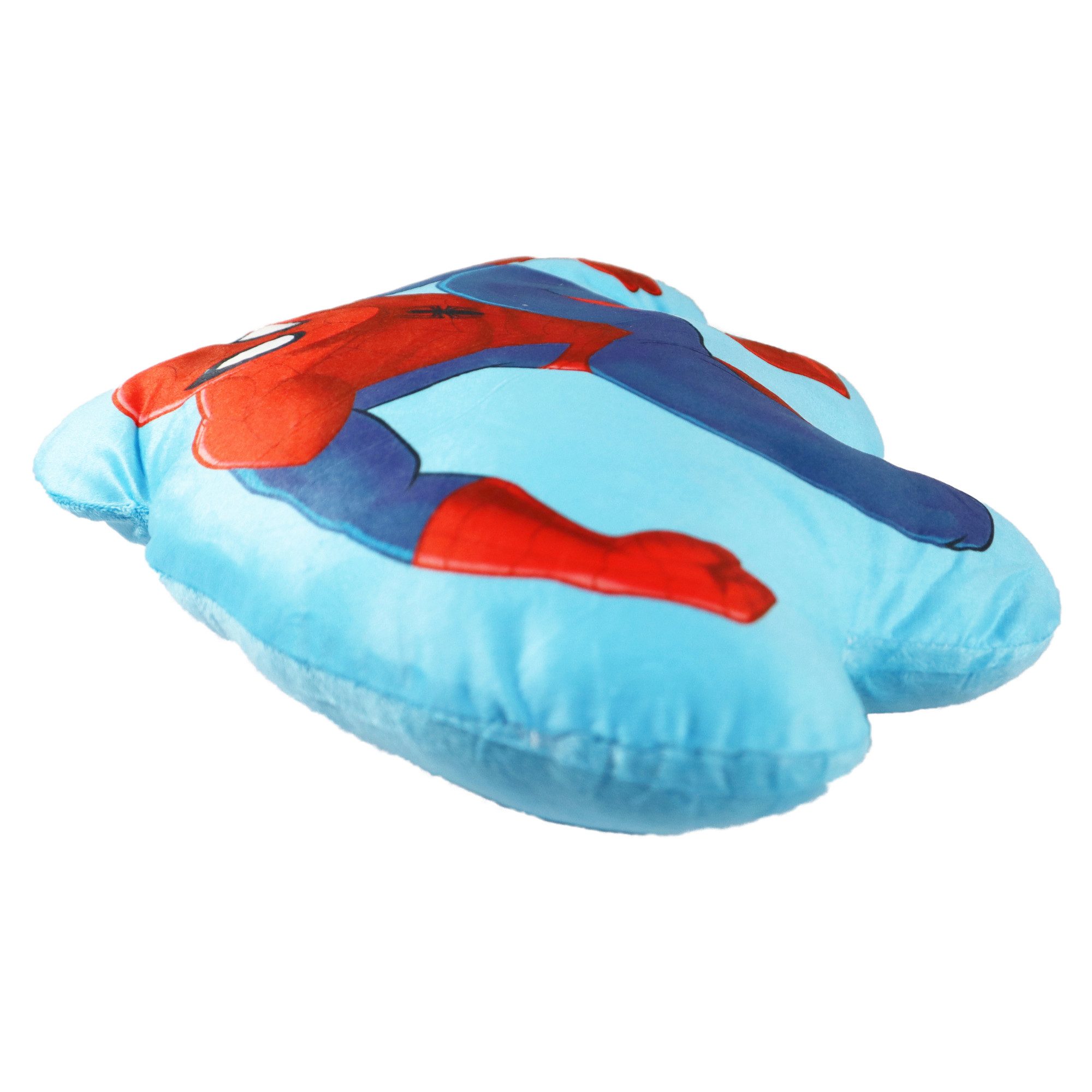 MARVEL Dekokissen Marvel Spiderman mini Velours Kissen 3D Cushion 30x25x7 cm