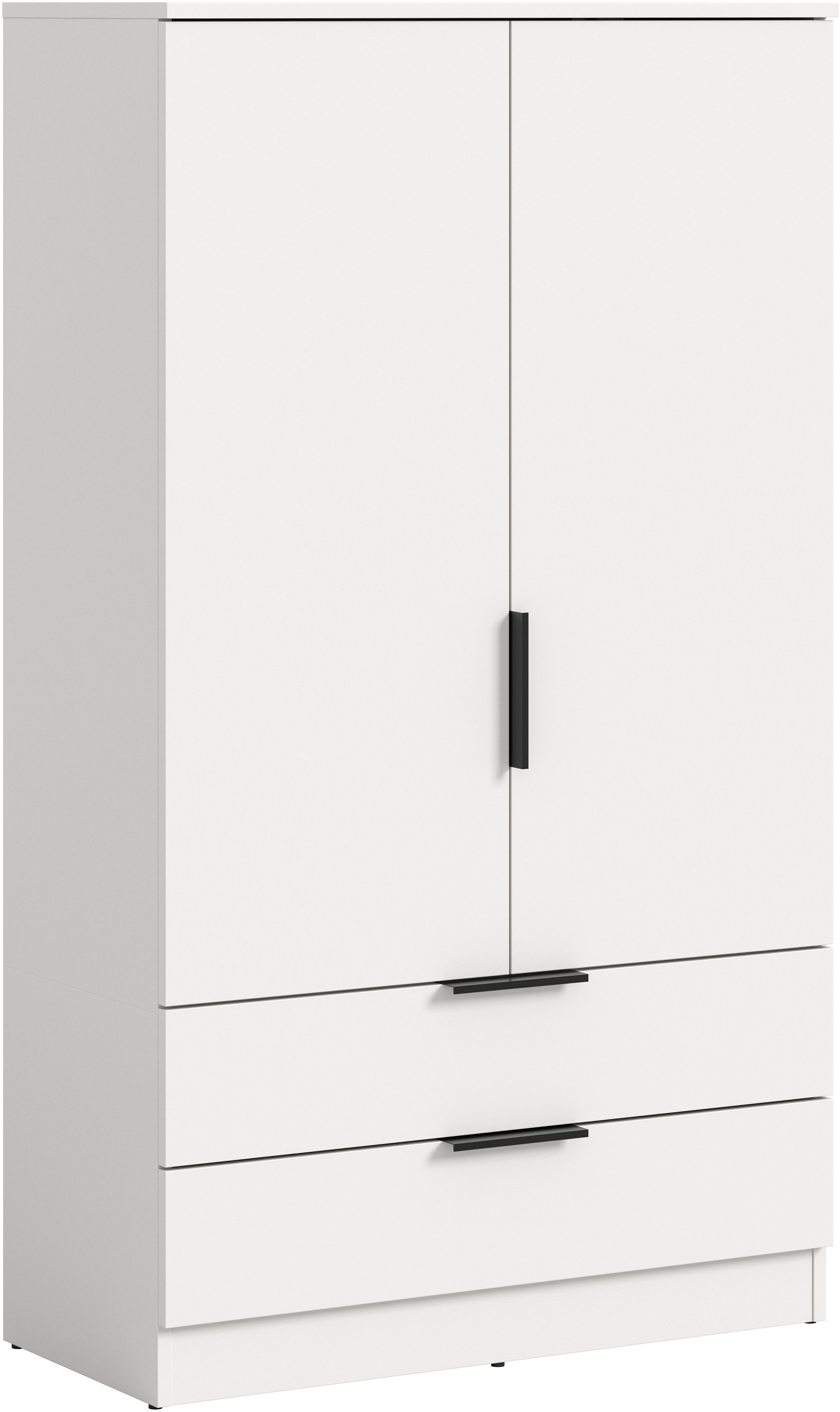 Home affaire Wäscheschrank SKARDE, TOPSELLER!, Kleiderschrank, Schlafzimmerschrank, Schrank (1-St., Höhe: 140 cm, 2 Türen, 2 Schubladen, 1 Kleiderstange) OTTO BESTSELLER, Garderobe, Universalschrank, Flurschrank, Schrank