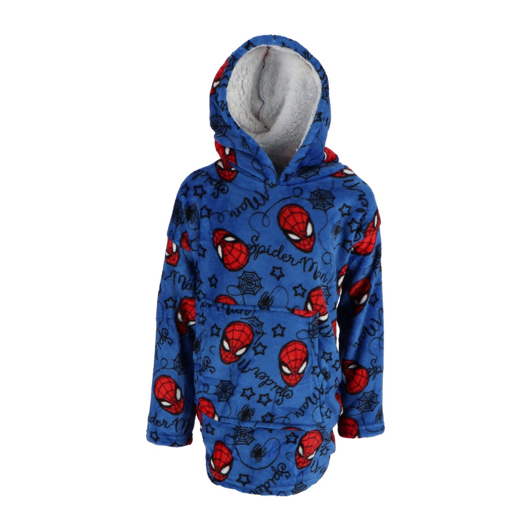 Spiderman Hoodie Spiderman Kinder Hoodie Decke Weiche Kapuzendecke für kalte Tage