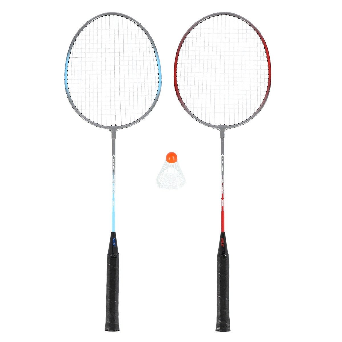 Badmintonschläger Badminton-Set – 2 Schläger & Federball für Einsteiger
