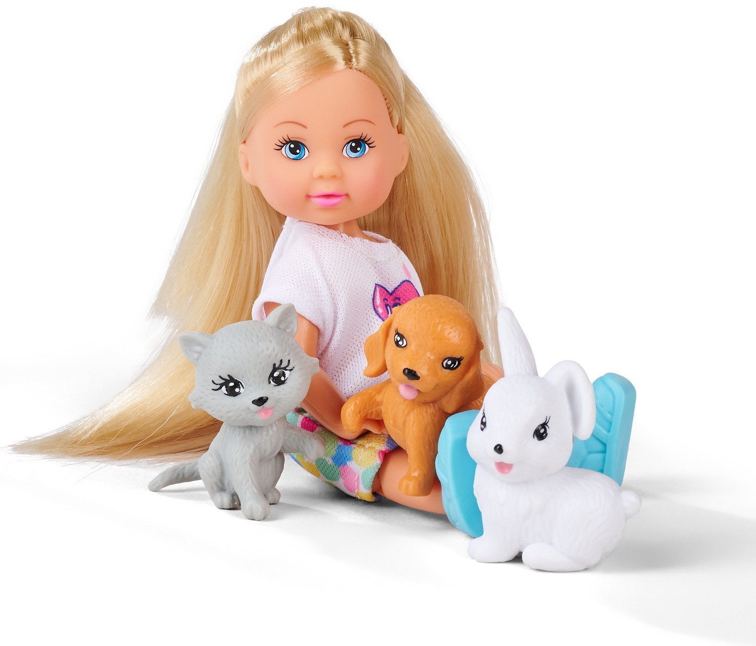 SIMBA Anziehpuppe Puppe Evi Love Playground Schaukel und Spielhaus 105733924