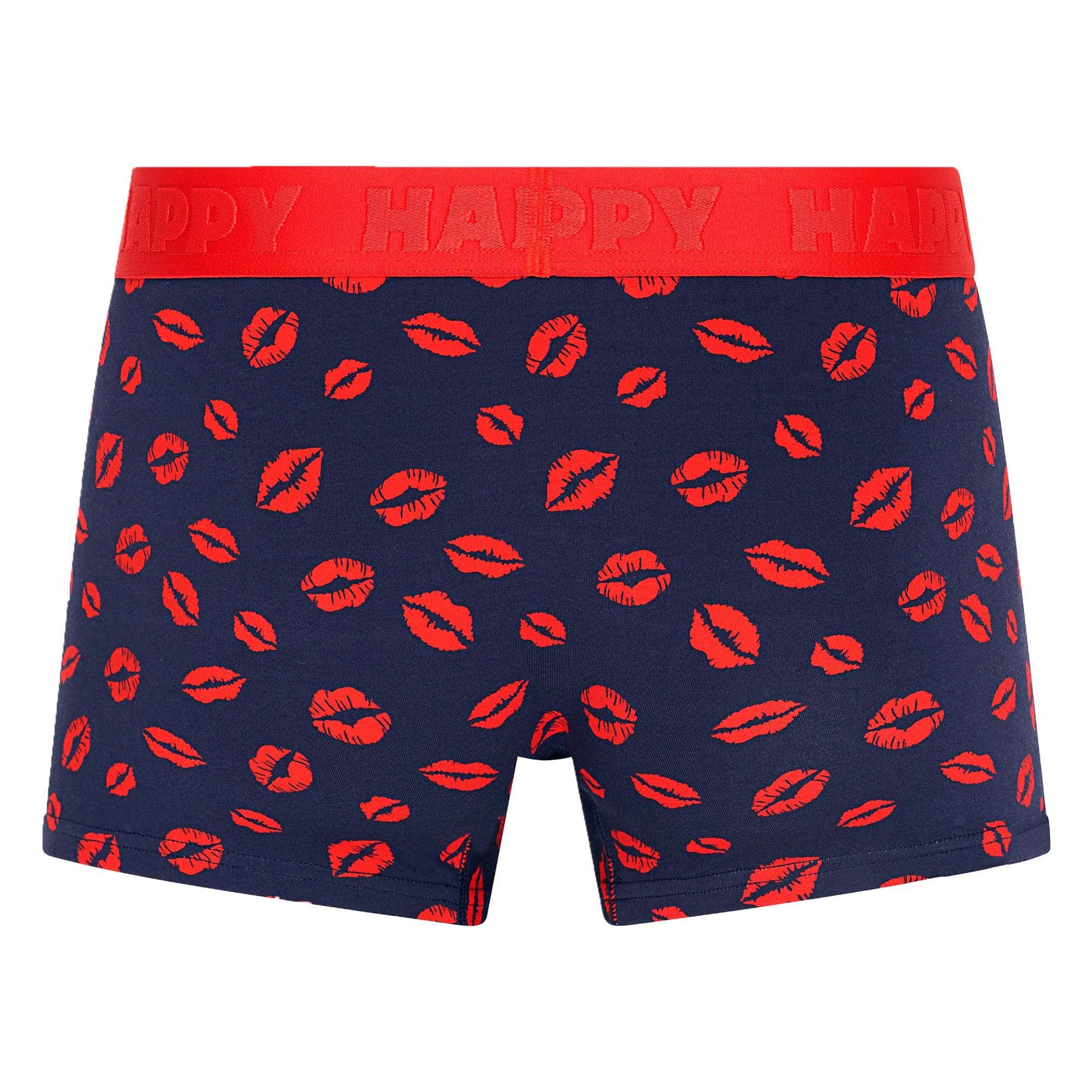 Happy Socks Boxer Herren Boxershort 3er Pack Baumwolle Boxers 3-Pack (Packung, 3er Pack)