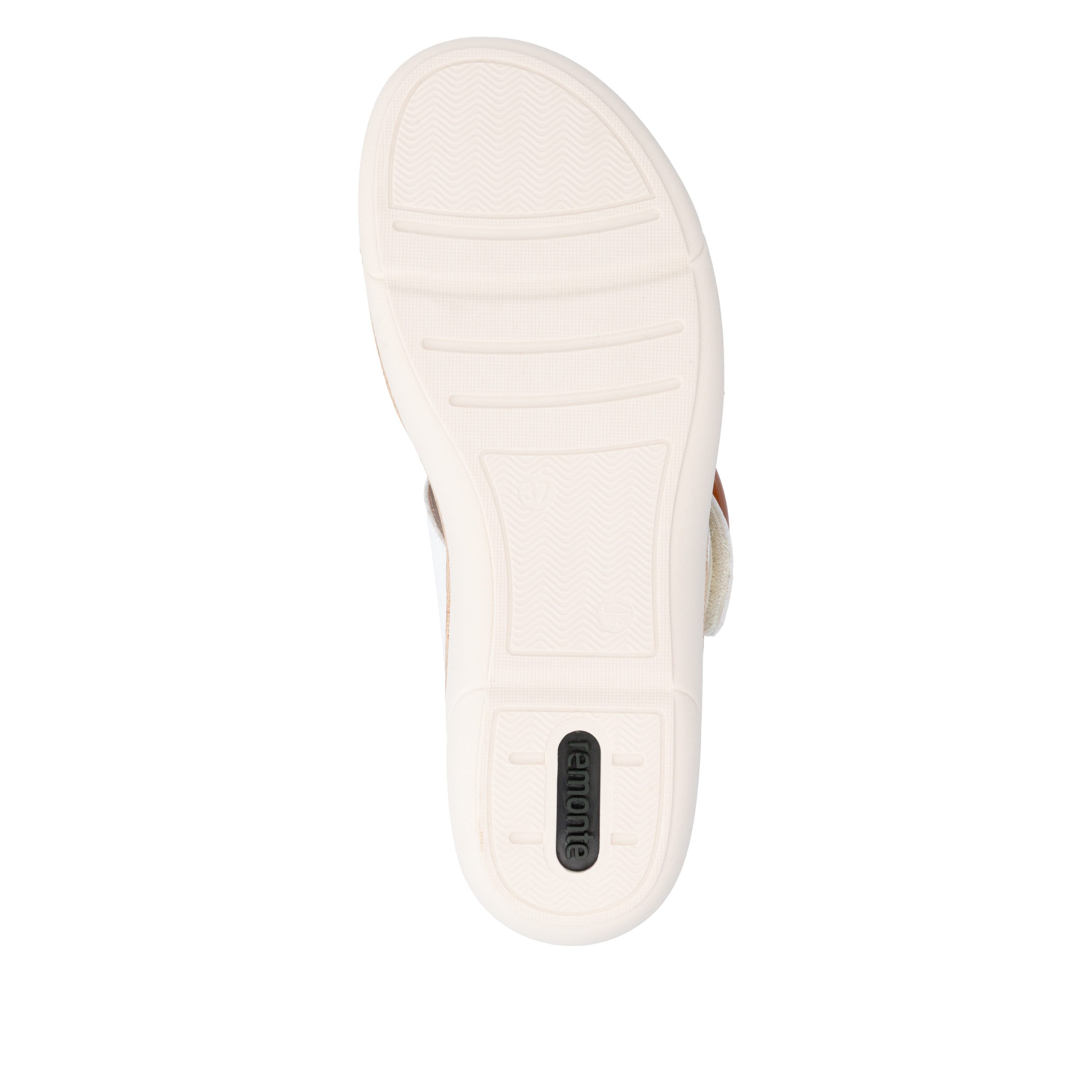 Remonte Pantolette Keilabsatz, Sommerschuh, Schlupfschuh mit Wechselfußbett