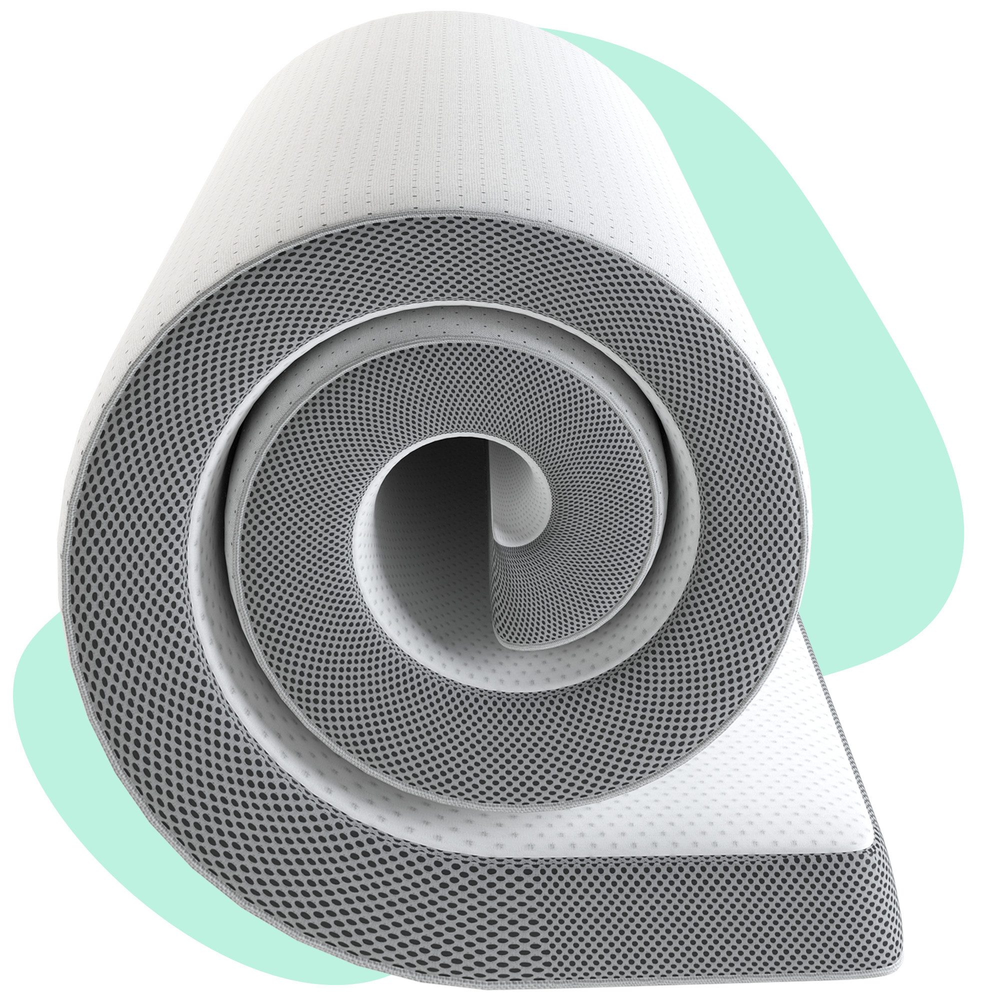 EVAN BROWNS, Topper EVAN BROWNS® Matratzentopper DUO, 7 cm hoch, Komfortsch günstig online kaufen