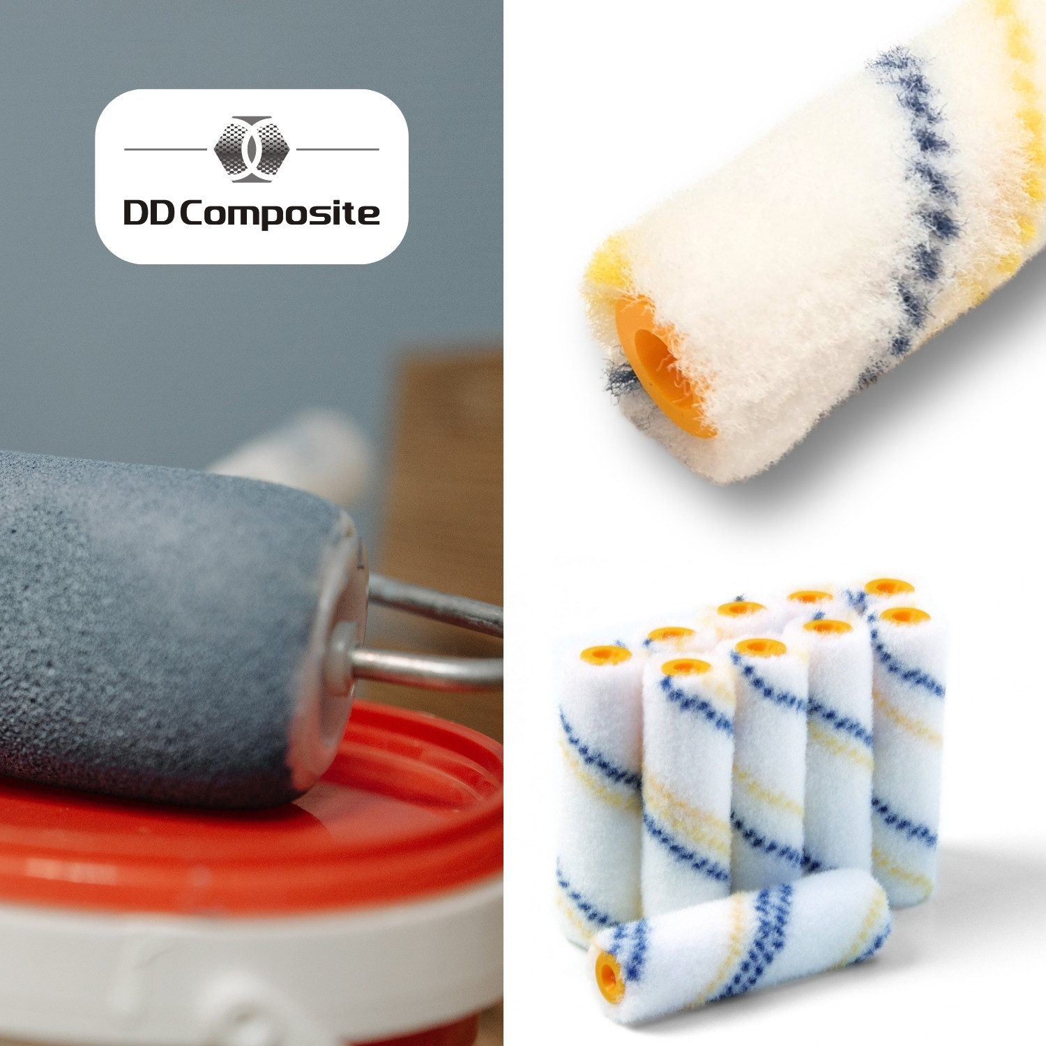 DD Composite Farbwalze Nylon-Polyamidwalze 150mm