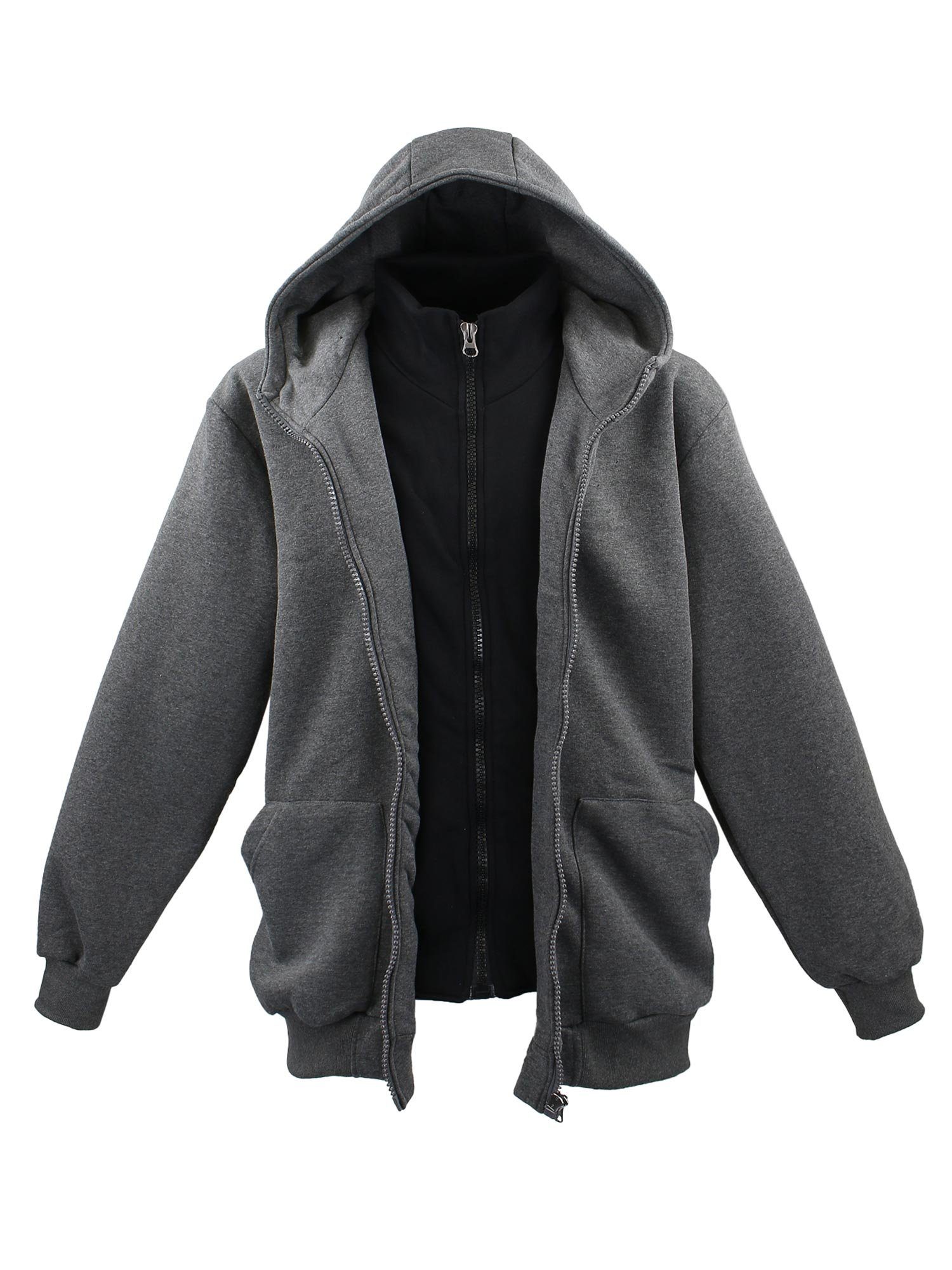 Lavecchia Sweatjacke Übergrößen Herren Sweat Jacke günstig online kaufen