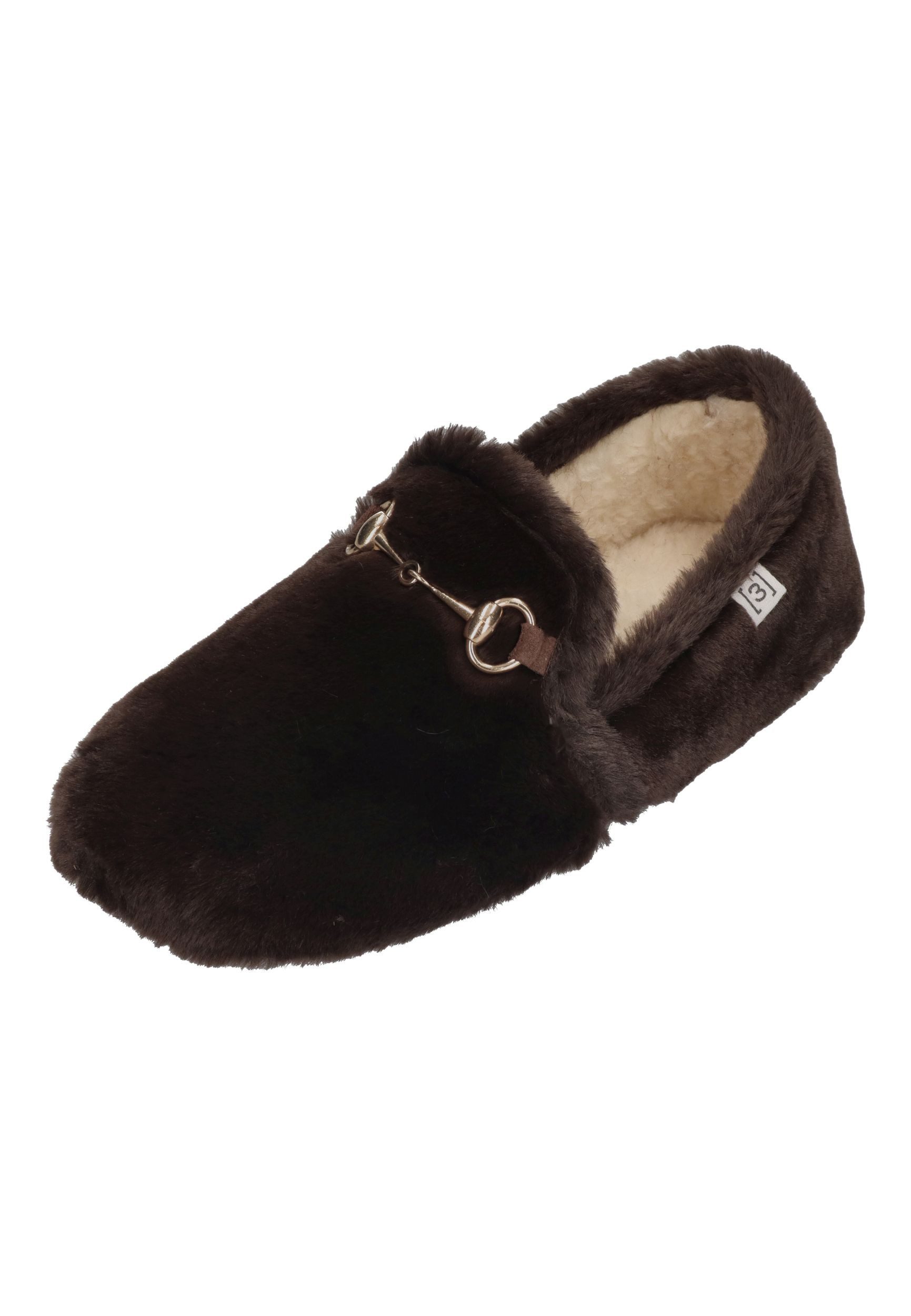 espadrij l´originale BALLERINE COZY Hausschuh Choco