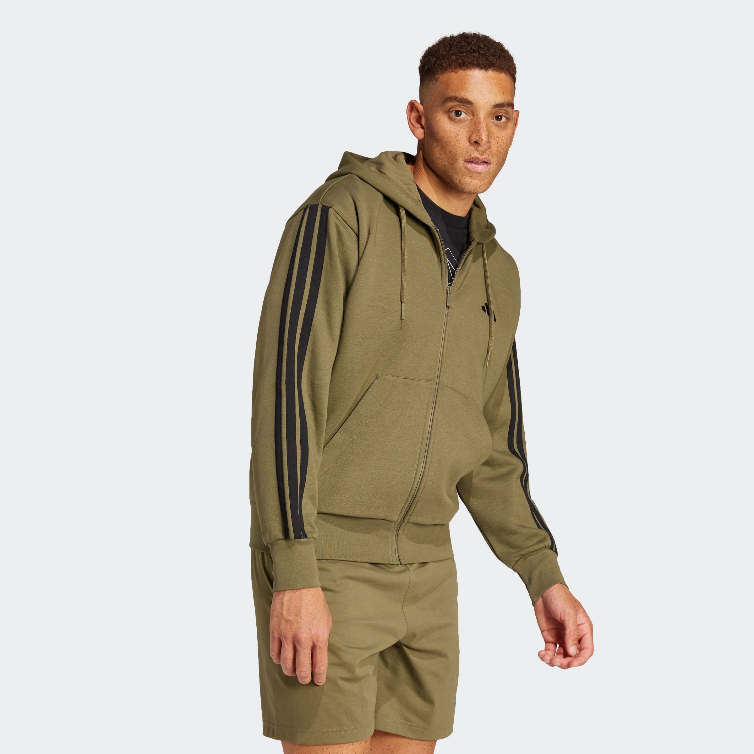 adidas Sportswear Sweatshirt M 3S FL FZ HD für Laufen und Sportmode, mit Re günstig online kaufen
