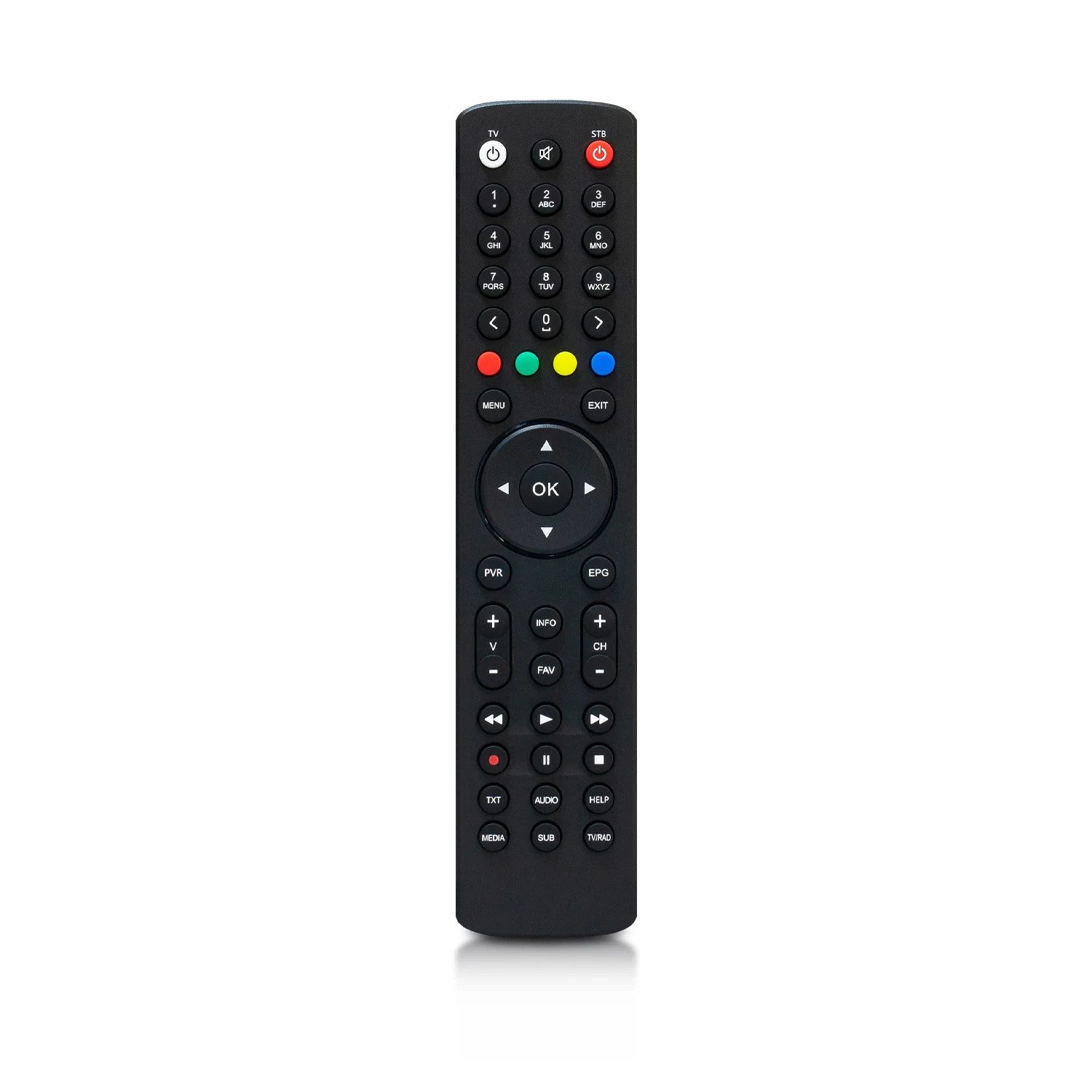 ab-com CryptoBox 742HD Combo DVB-T2/S2/C Full HD-Empfänger DVB-T2 Receiver (Bildformate: 4:3, 16:9 Pan & Scan, Letterbox)