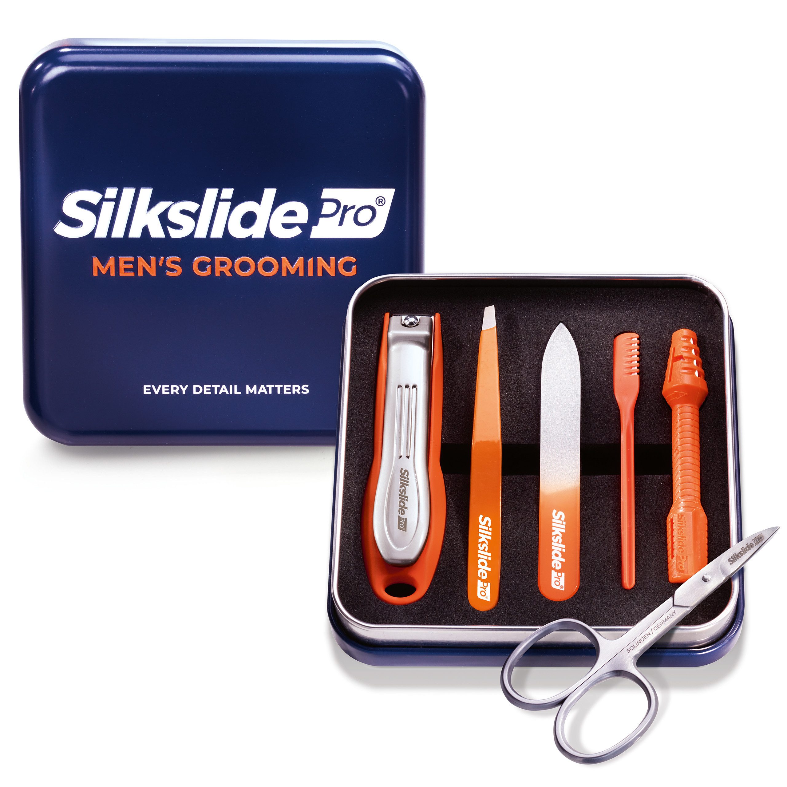 Silkslide Pro Maniküre-Etui Premium-Tools für perfekte Pflege, 25 Jahre Gar günstig online kaufen