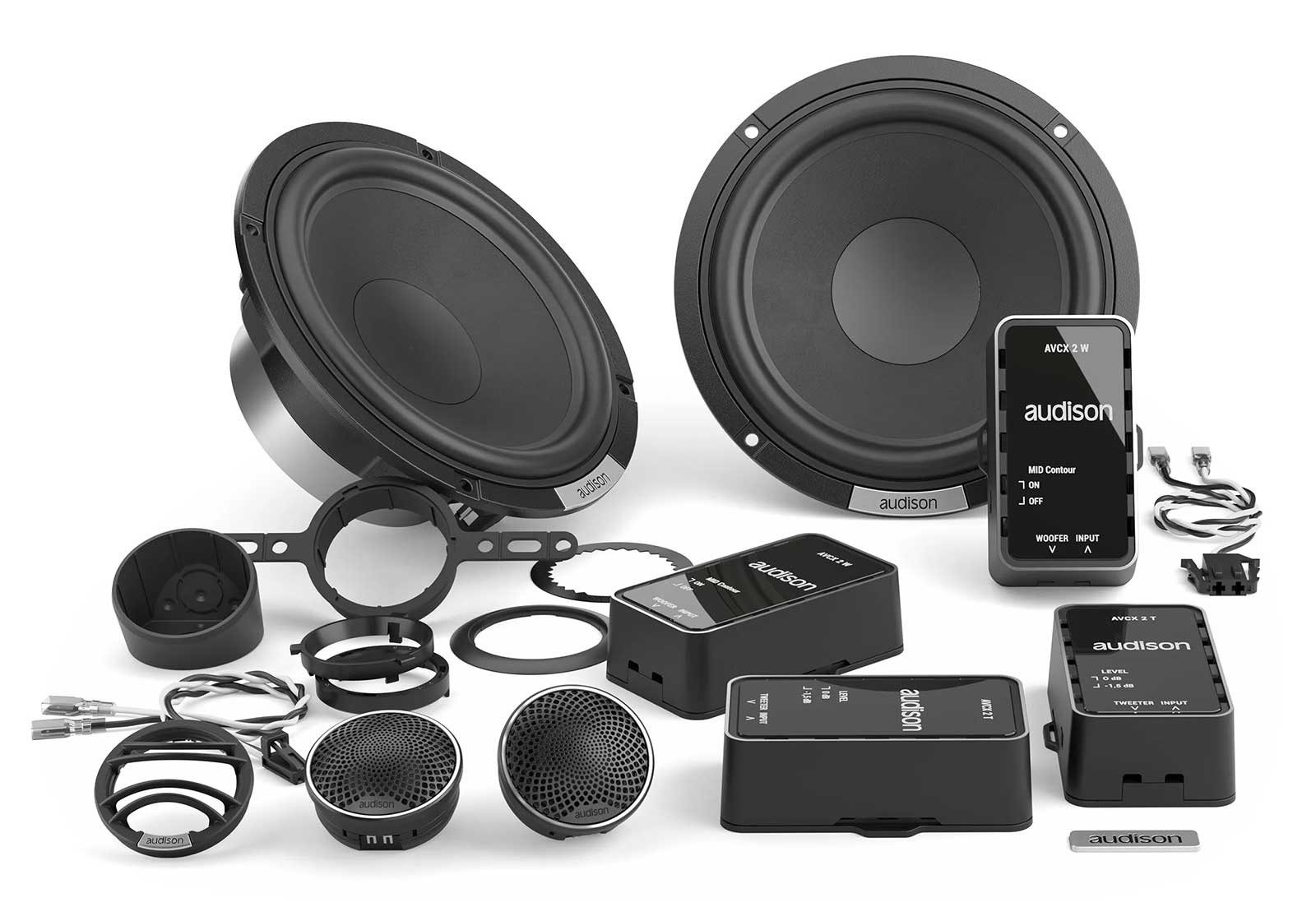 Audison Audison VOCE II AVK 6 S II 2-Wege Komo Lautsprecher 16,5 cm Auto-Lautsprecher
