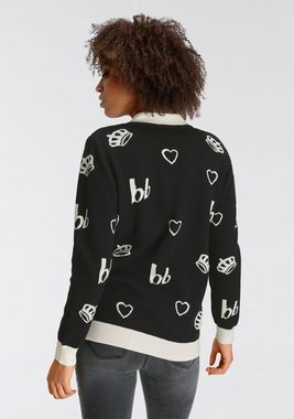 Bruno Banani Cardigan Jacquard-muster NEUE KOLLEKTION