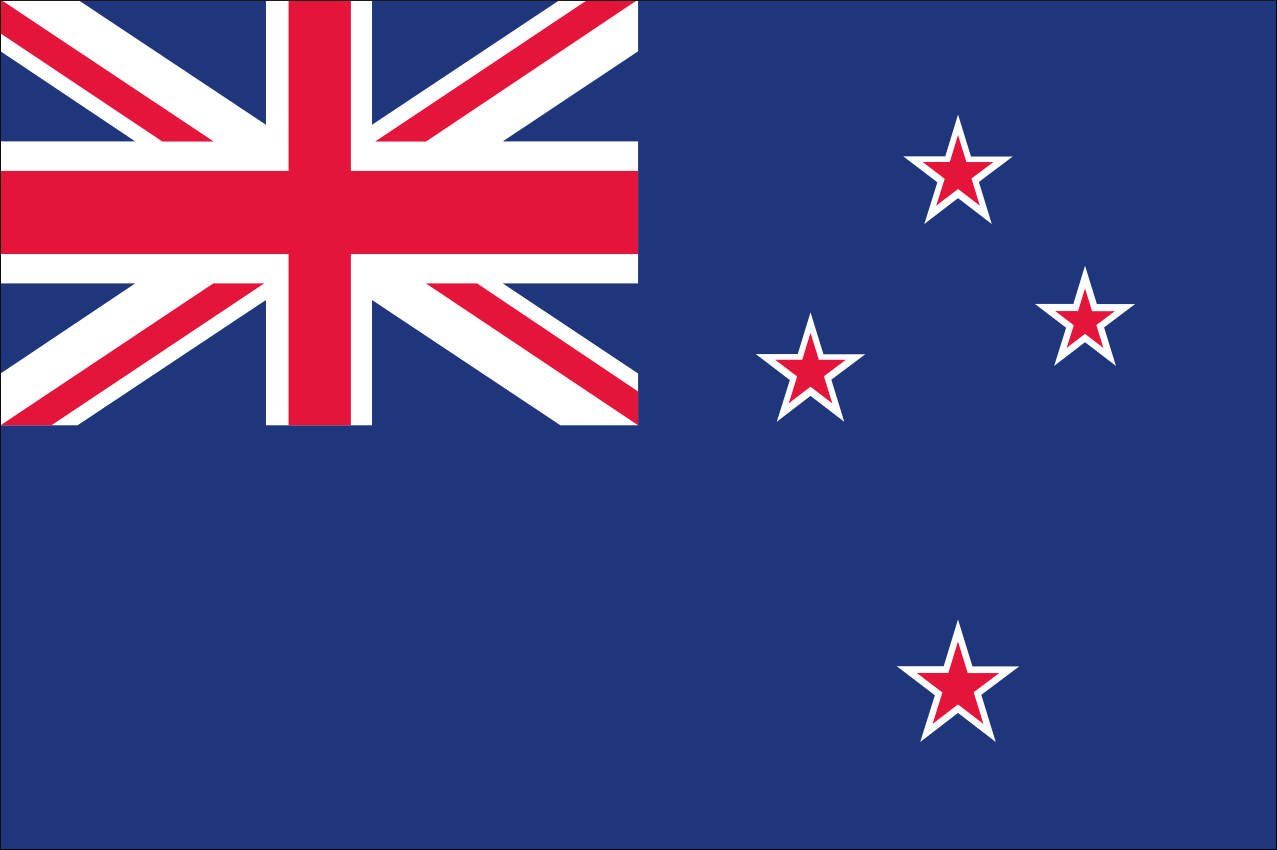 flaggenmeer Flagge Neuseeland 80 g/m²