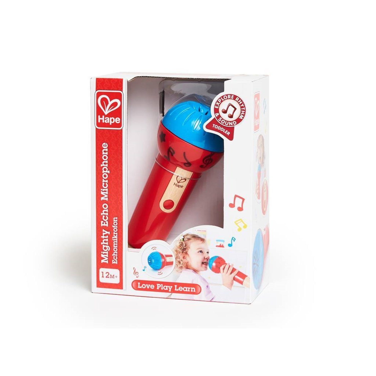 Hape Spielzeug-Musikinstrument E0337 Echo-Mikrofon günstig online kaufen