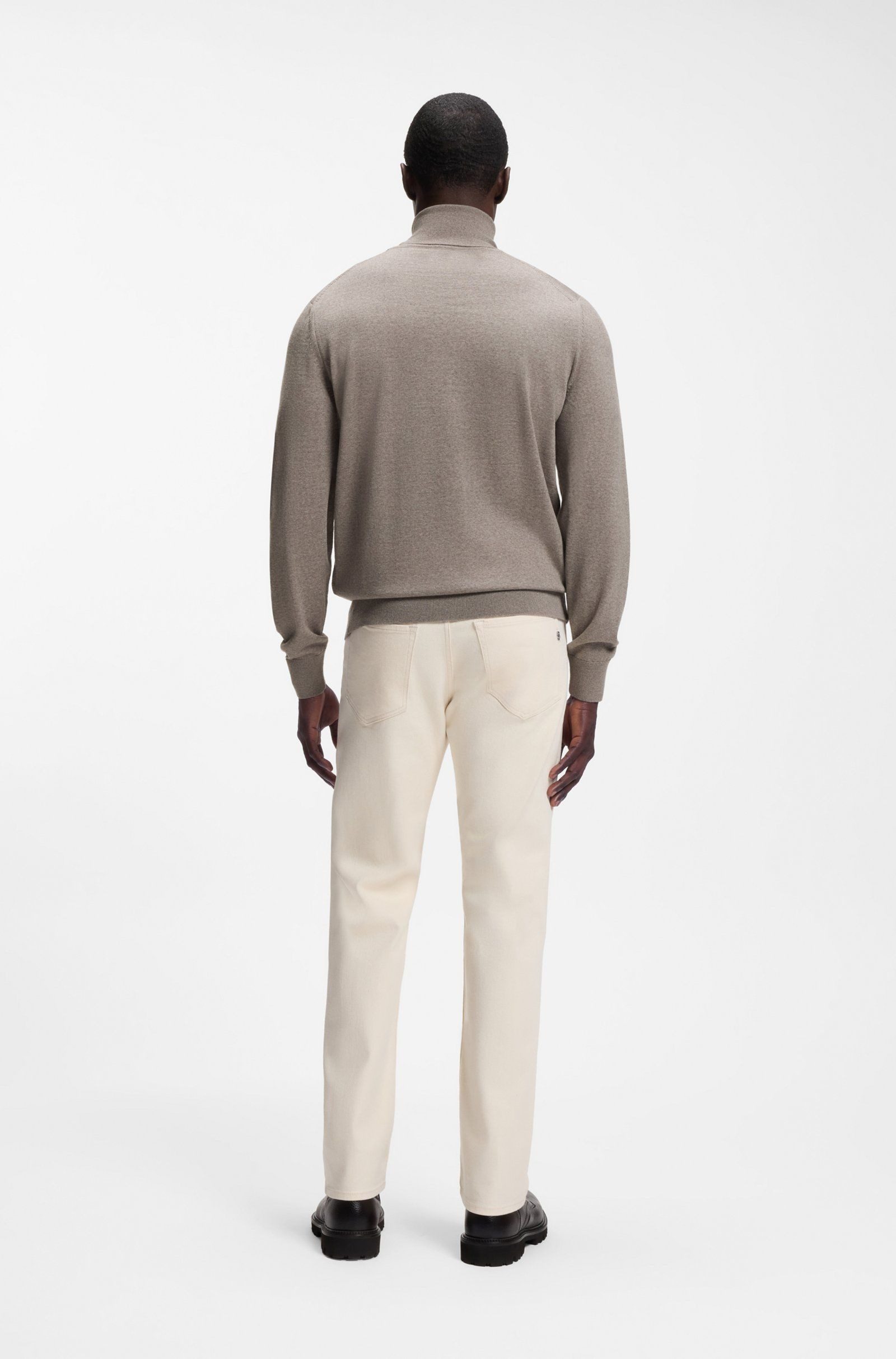 BOSS 5-Pocket-Jeans Ogden mit Kaschmir-Anteil (1-tlg)