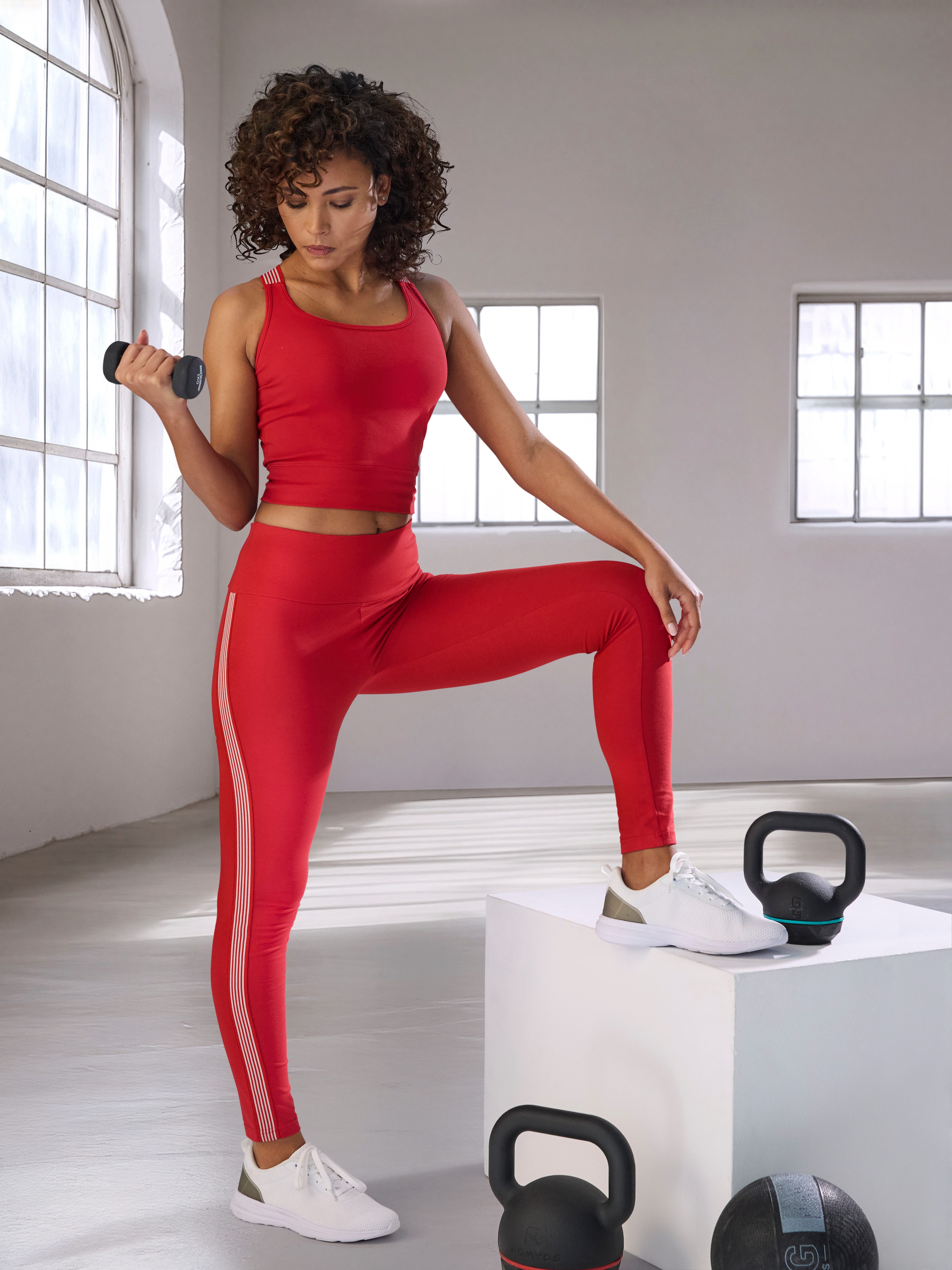 H.I.S Leggings mit Streifentape günstig online kaufen