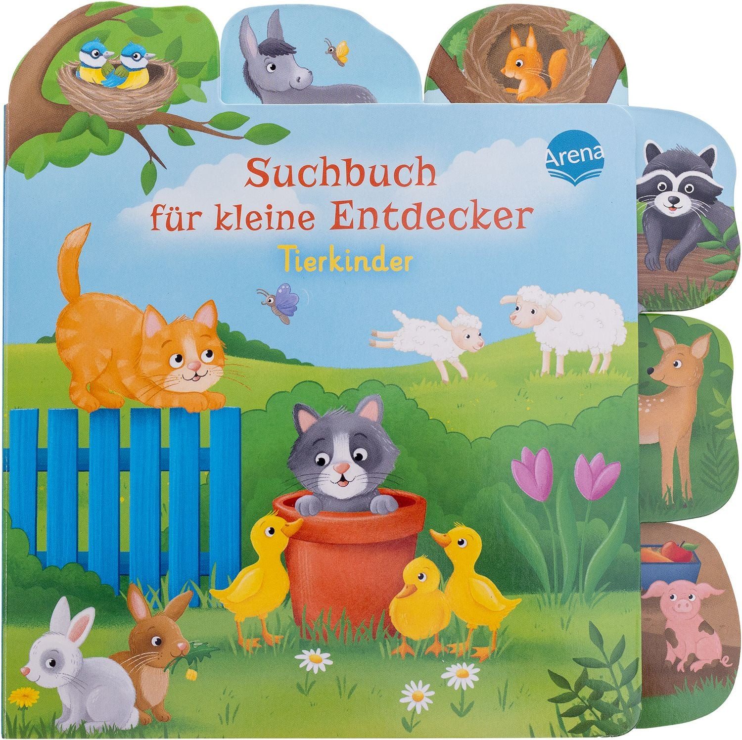 Suchbuch für kleine Entdecker. Tierkinder / Tanja Andersen
