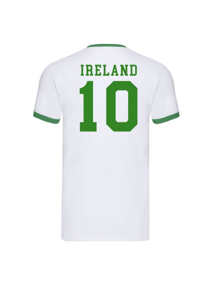 Blondie & Brownie Fußball Meister EM Herren Irland Weltmeister Grün/Weiss Sport WM T-Shirt Trikot