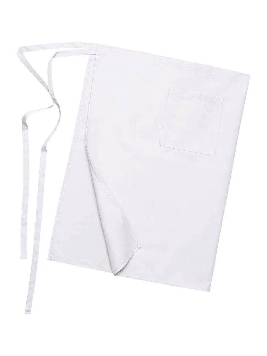 Kochschürze Küchenvorbinder 100x70 Weiß – ISMONT 01 M018-20
