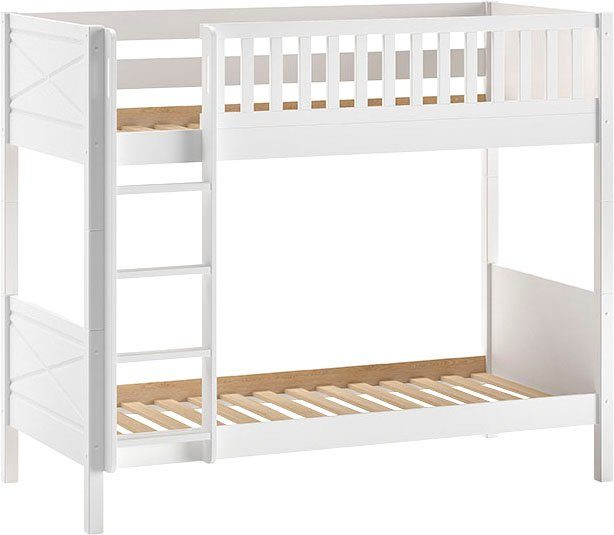 Vipack Etagenbett (Made in Europe), Etagenbettbett mit 2 Liegeflächen 90 x 200 cm