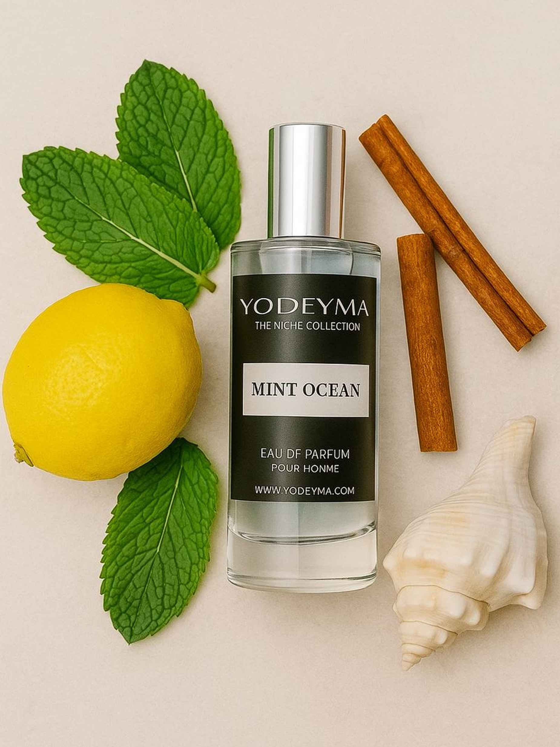Eau de Parfum Mint Ocean Herrenparfüm (15 ml) – frischer, aromatischer, zitrischer