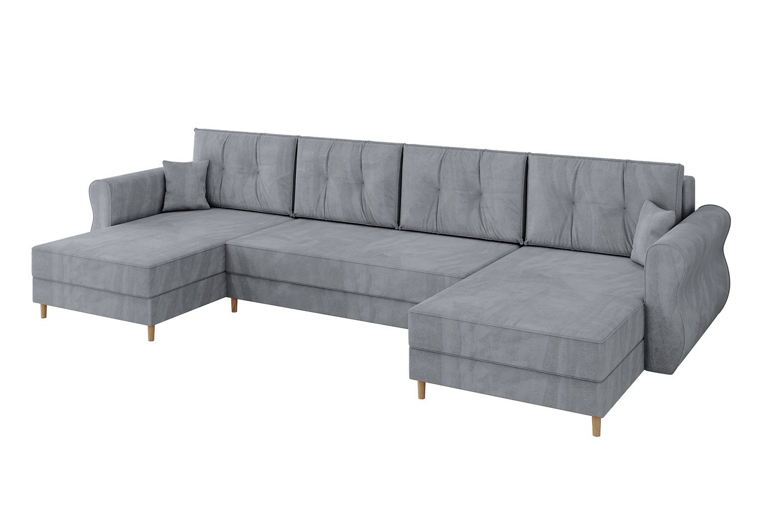ALTDECOR Wohnlandschaft APOL-U, Couch mit Schlaffunktion, günstig online kaufen