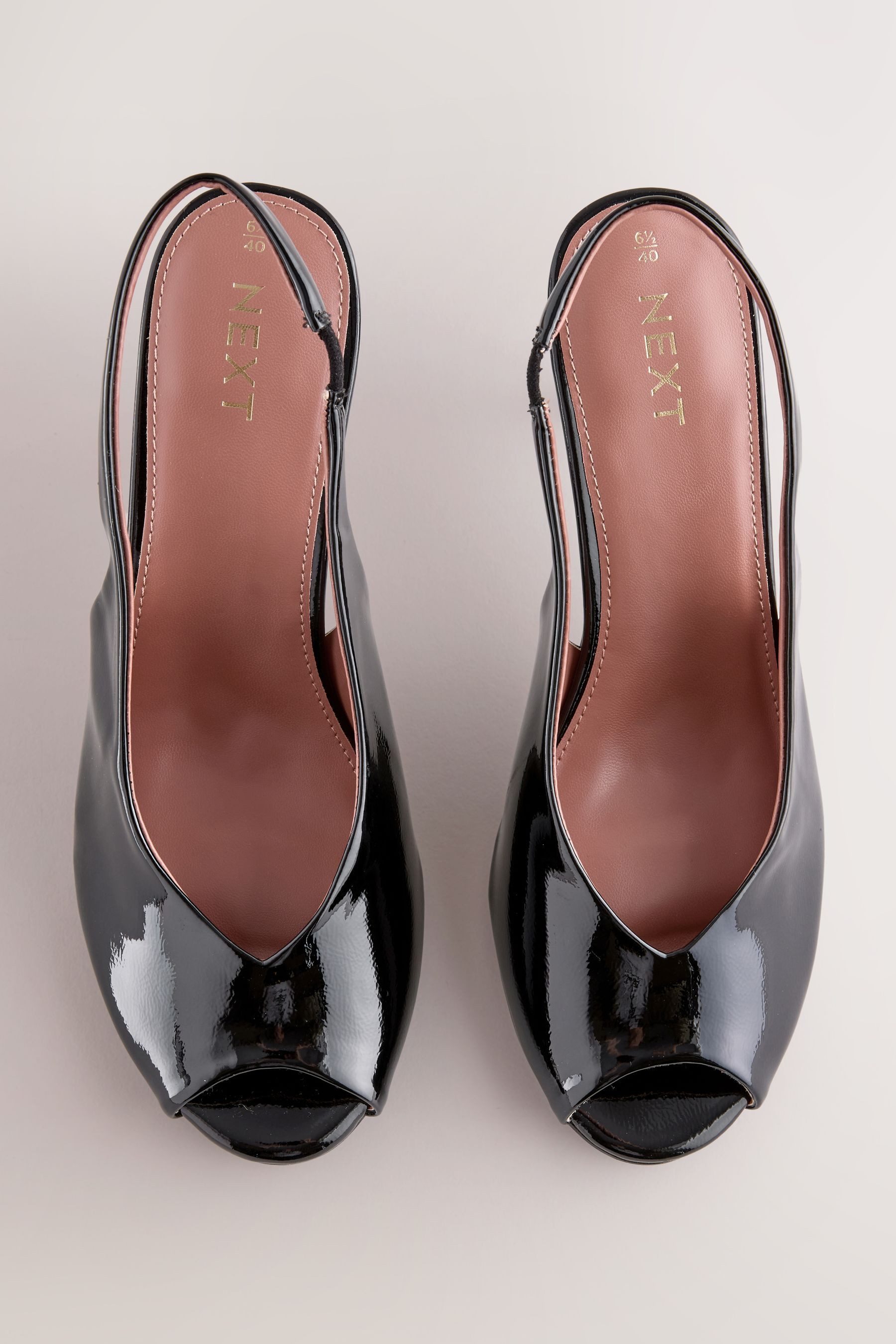 Next Zehenfreie Slingbacks mit Absatz Slingsandalette (1-tlg)