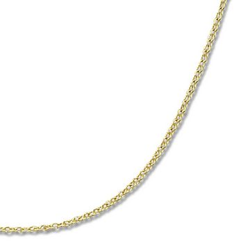 GoldDream Goldkette GoldDream Damen Colliers Halskette 38cm (Colliers, Collier), Damen Colliers Halskette 38cm, 333 Gelbgold - 8 Karat, Farbe: goldfarb