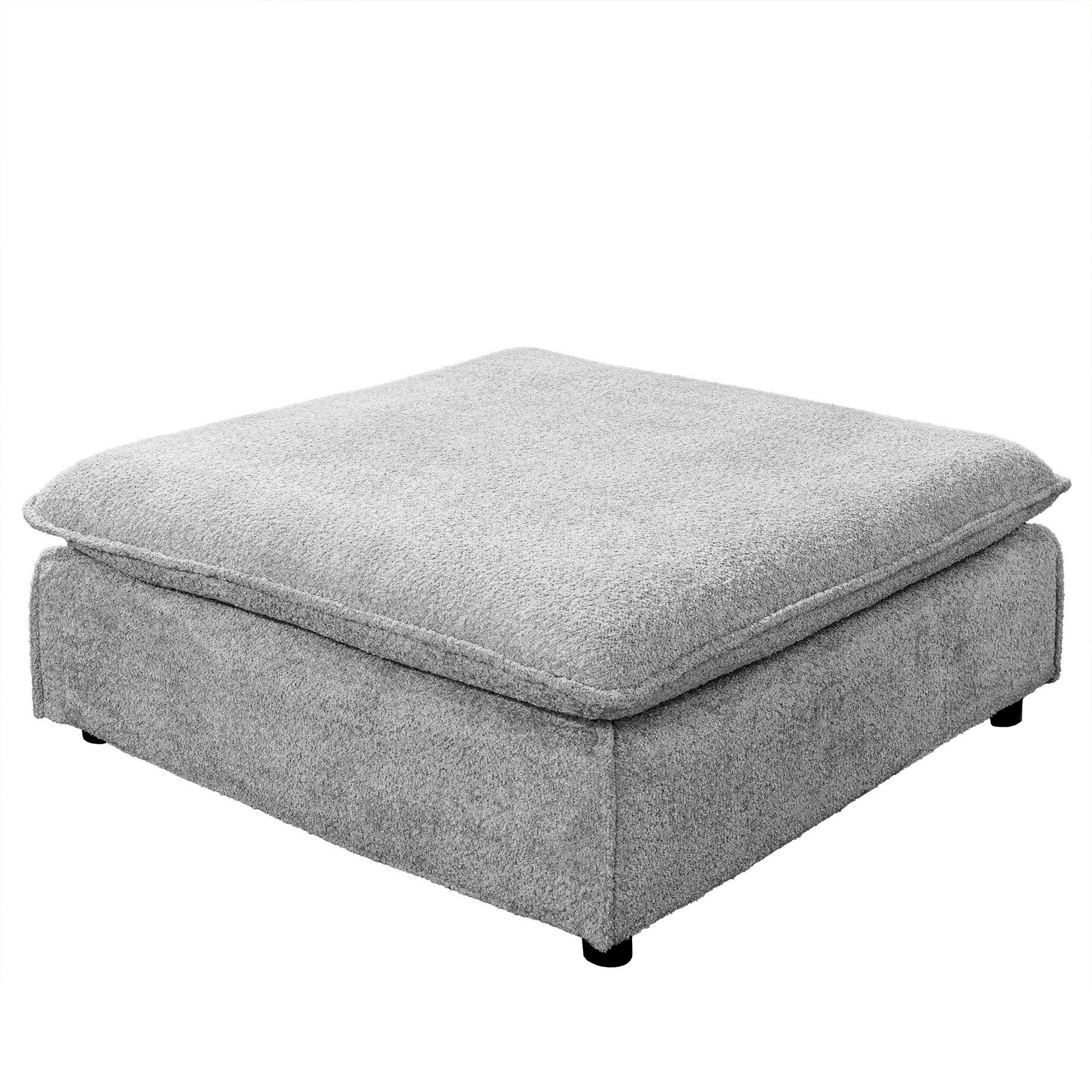riess-ambiente Fußhocker HEAVEN 100cm grau · Hussensofa inkl. Kissen und ab günstig online kaufen