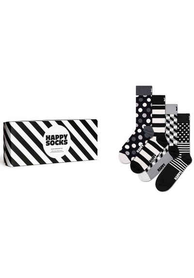 Happy Socks Шкарпетки (Packung, 4-Paar) Classic Black & White Socks Gift Set