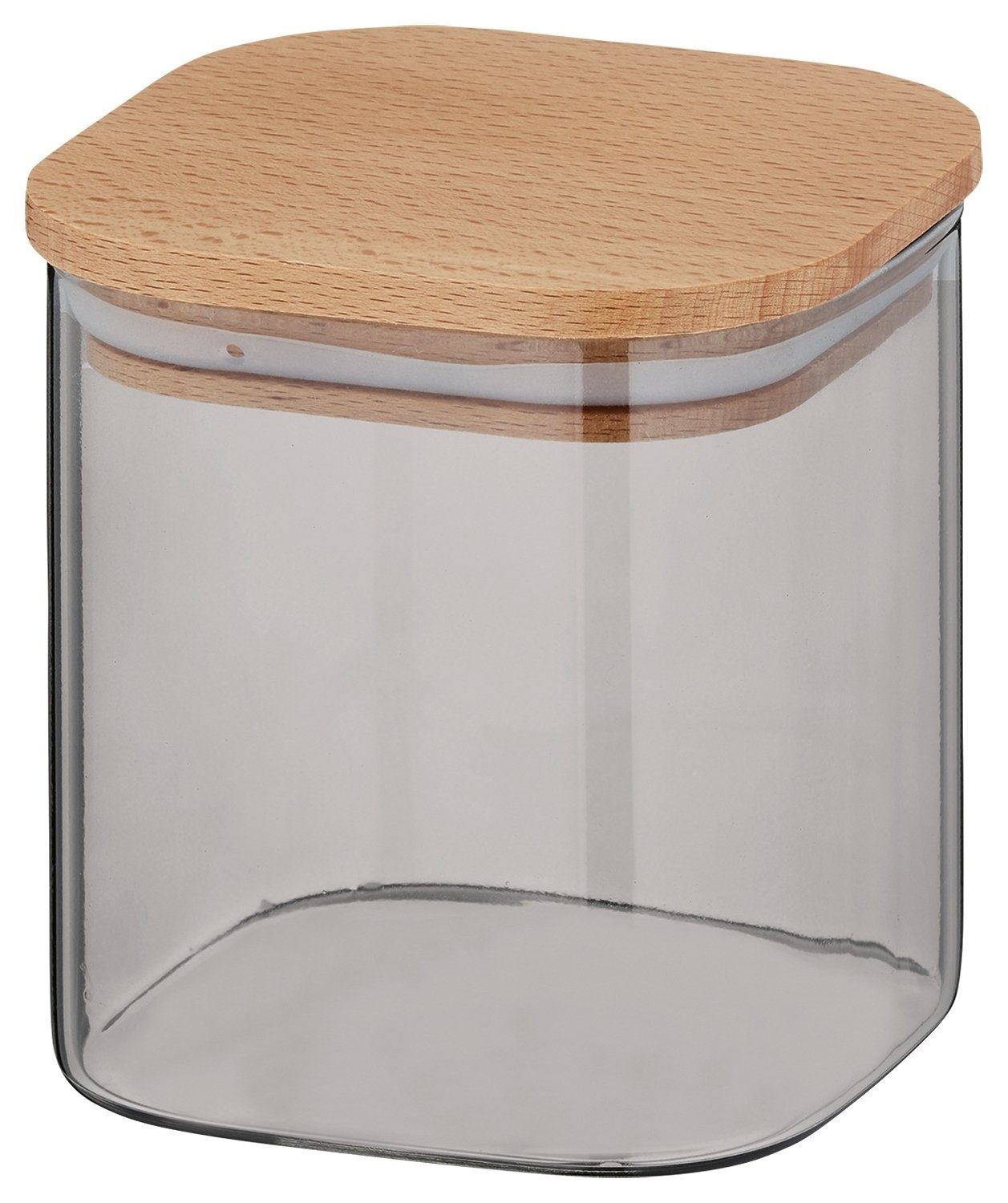 kela Vorratsdose Vorratsdose NEA, Grau, B 10 cm, Holz