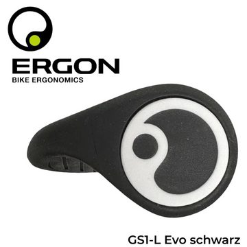 Ergon Fahrradlenkergriff Ergon GS1-L Evo Fahrrad Griffe MTB Ebike Touring Fitness schwarz