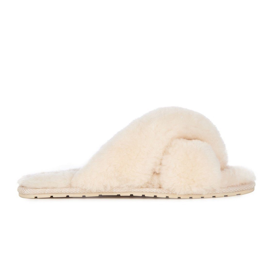 Emu Australia Slipper Mayberry (100% Schaffell) natur Damen Hausschuh