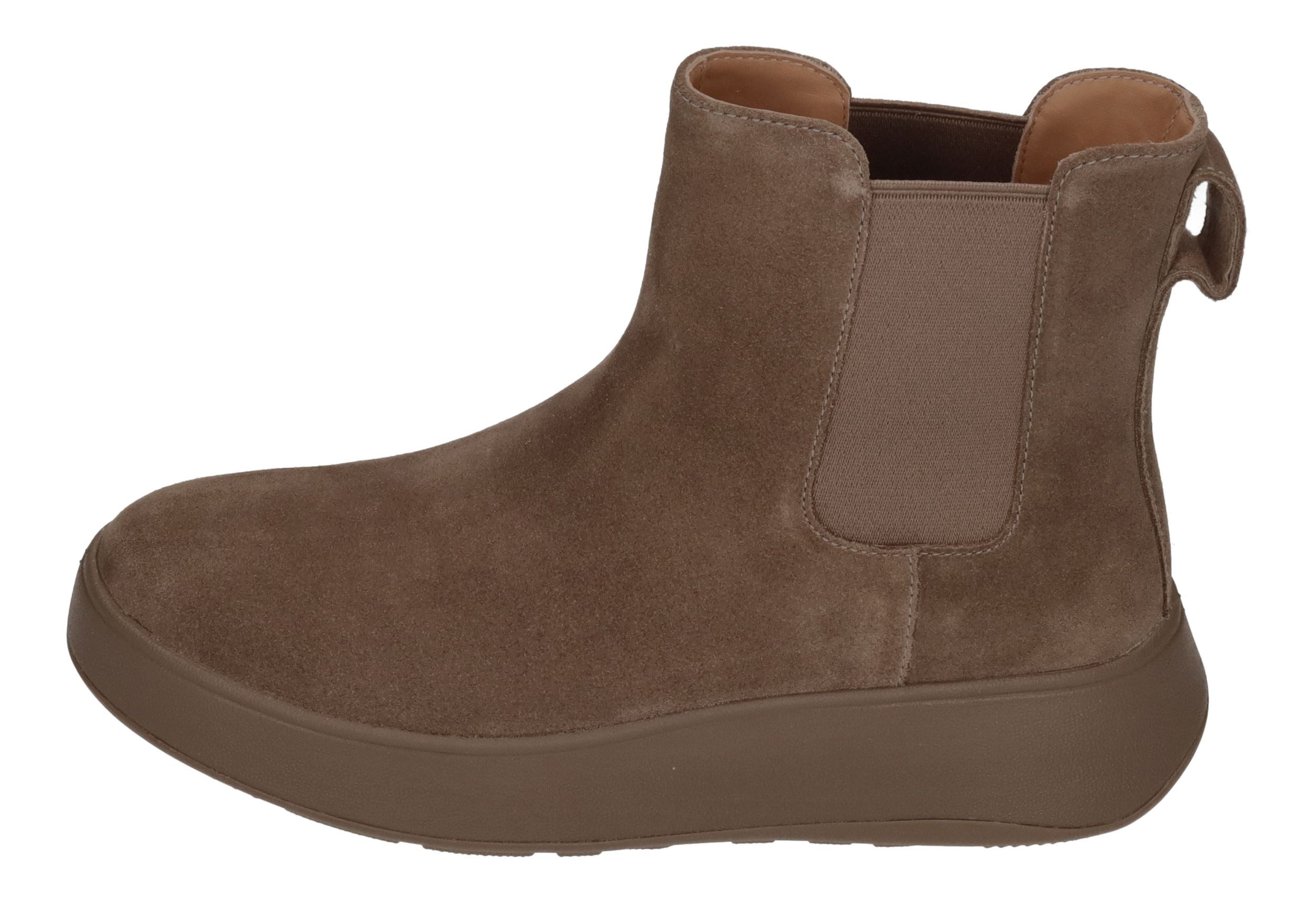 Fitflop F MODE SUEDE FLATFORM FK3 Chelseaboots Minky Grey günstig online kaufen